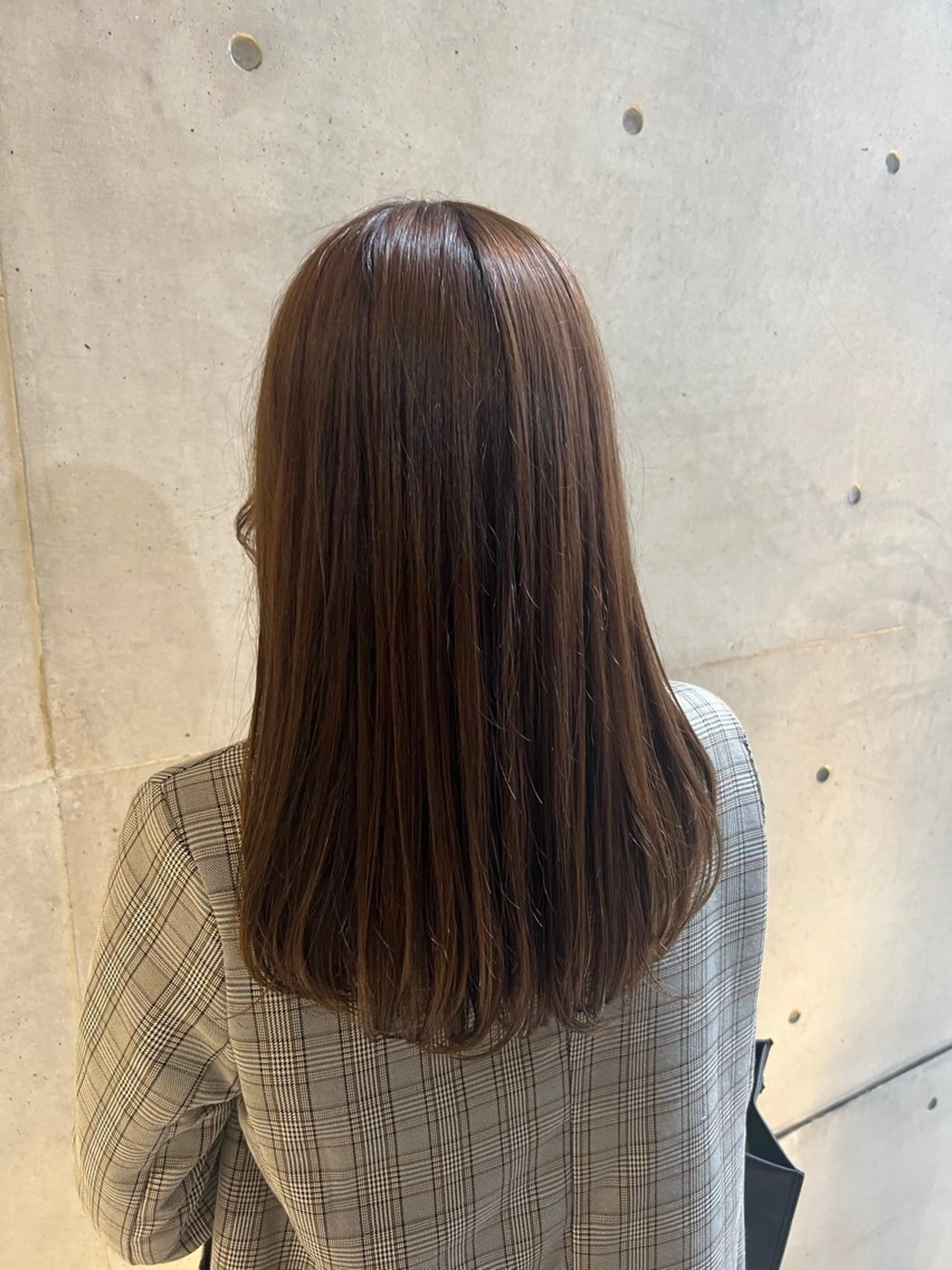 🌷カット+潤いカラー+トリートメント🌷の写真