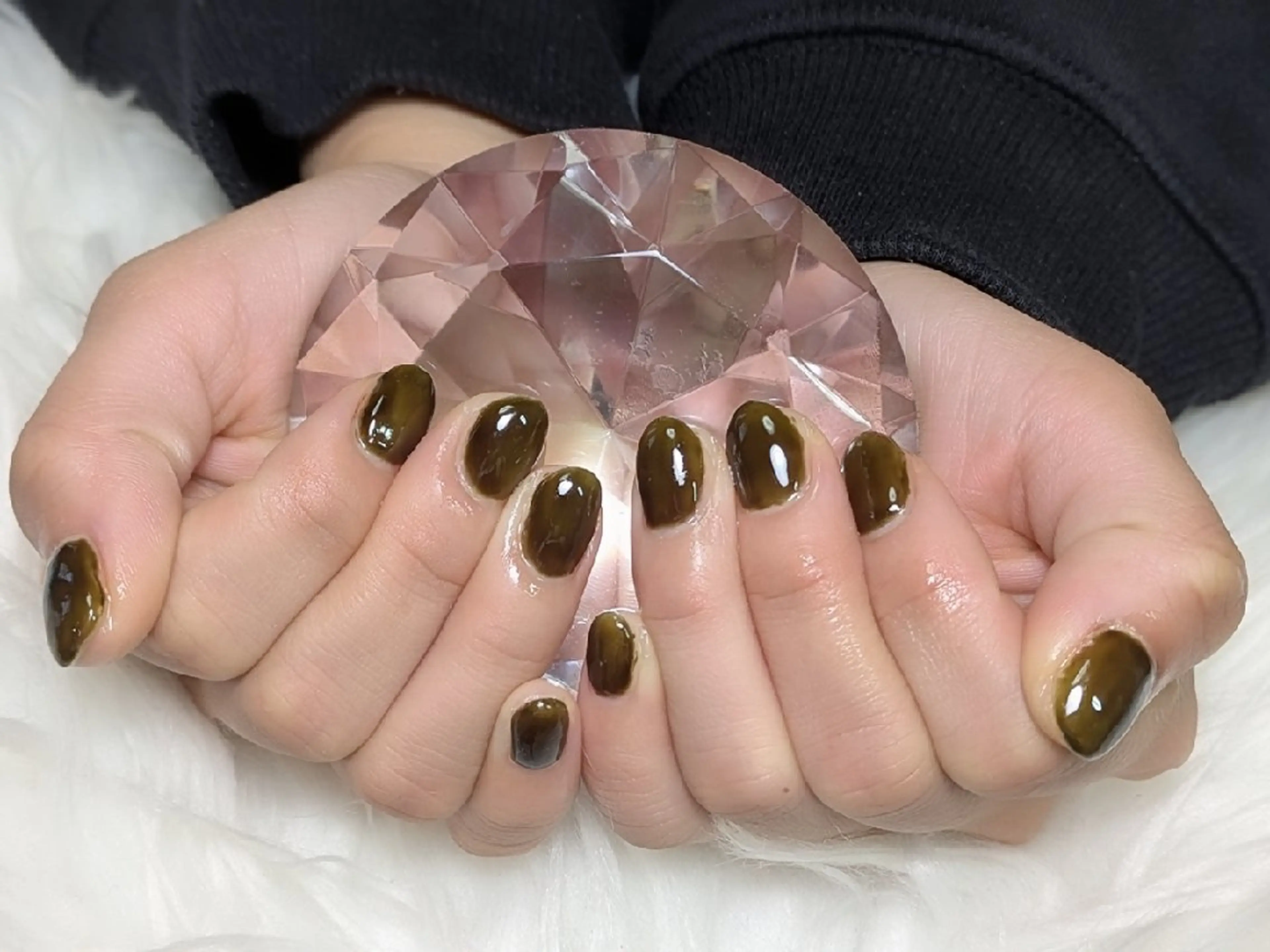 ネイル ワンカラーネイル ハンドネイル m&pPrivate nailsalonのネイルデザイン