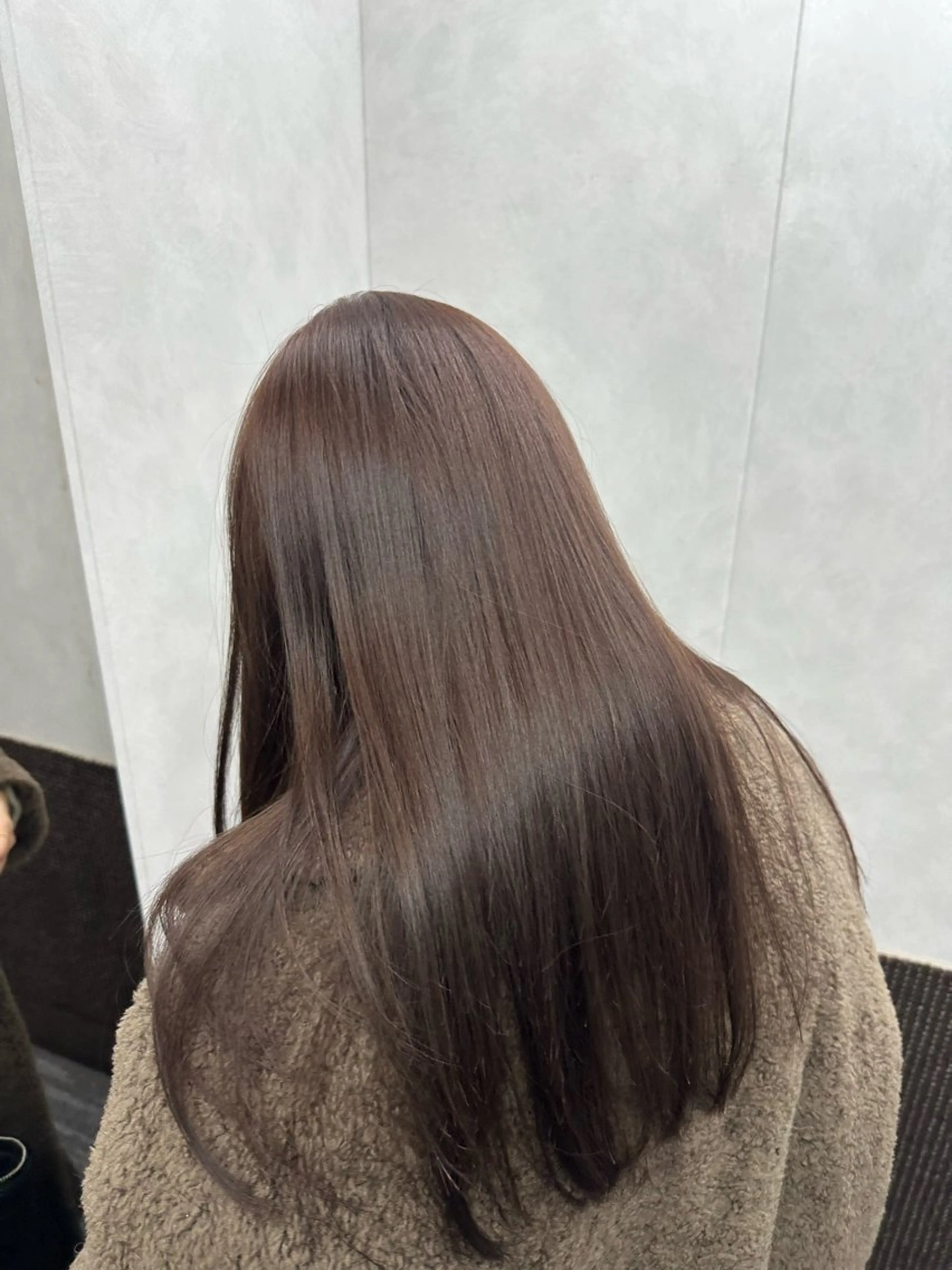 (明くされたい方限定)艶出しワンカラー＋プレミアムトリートメント🫧の写真