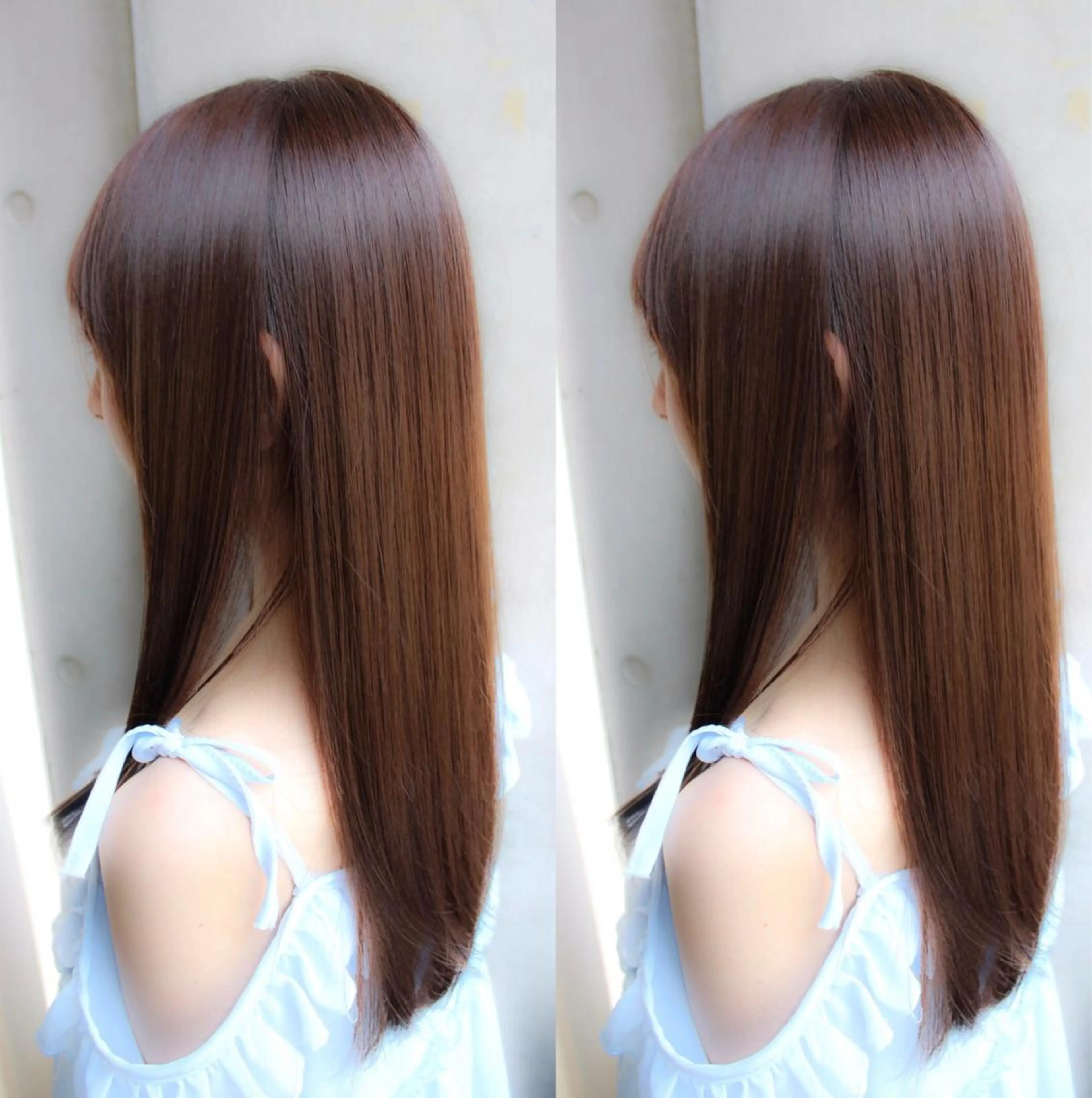 ロング ヘアカラー 縮毛矯正 トリートメント ヘッドスパ ＊くせ毛に特化＊ 【yun】のヘアスタイル