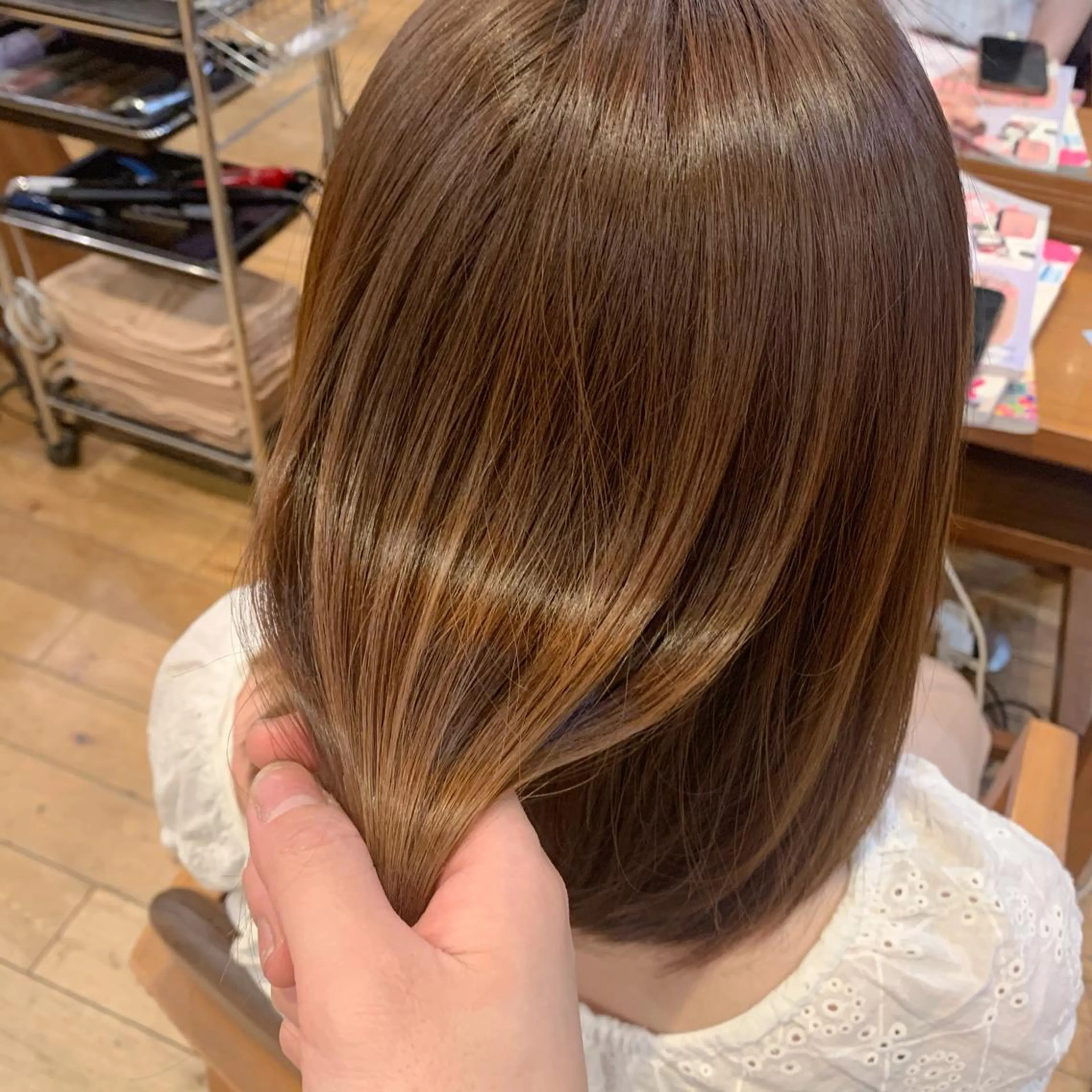 ミディアム トリートメント 🌱小顔ヘア/ボブ ミディアム/双葉🌱のヘアスタイル