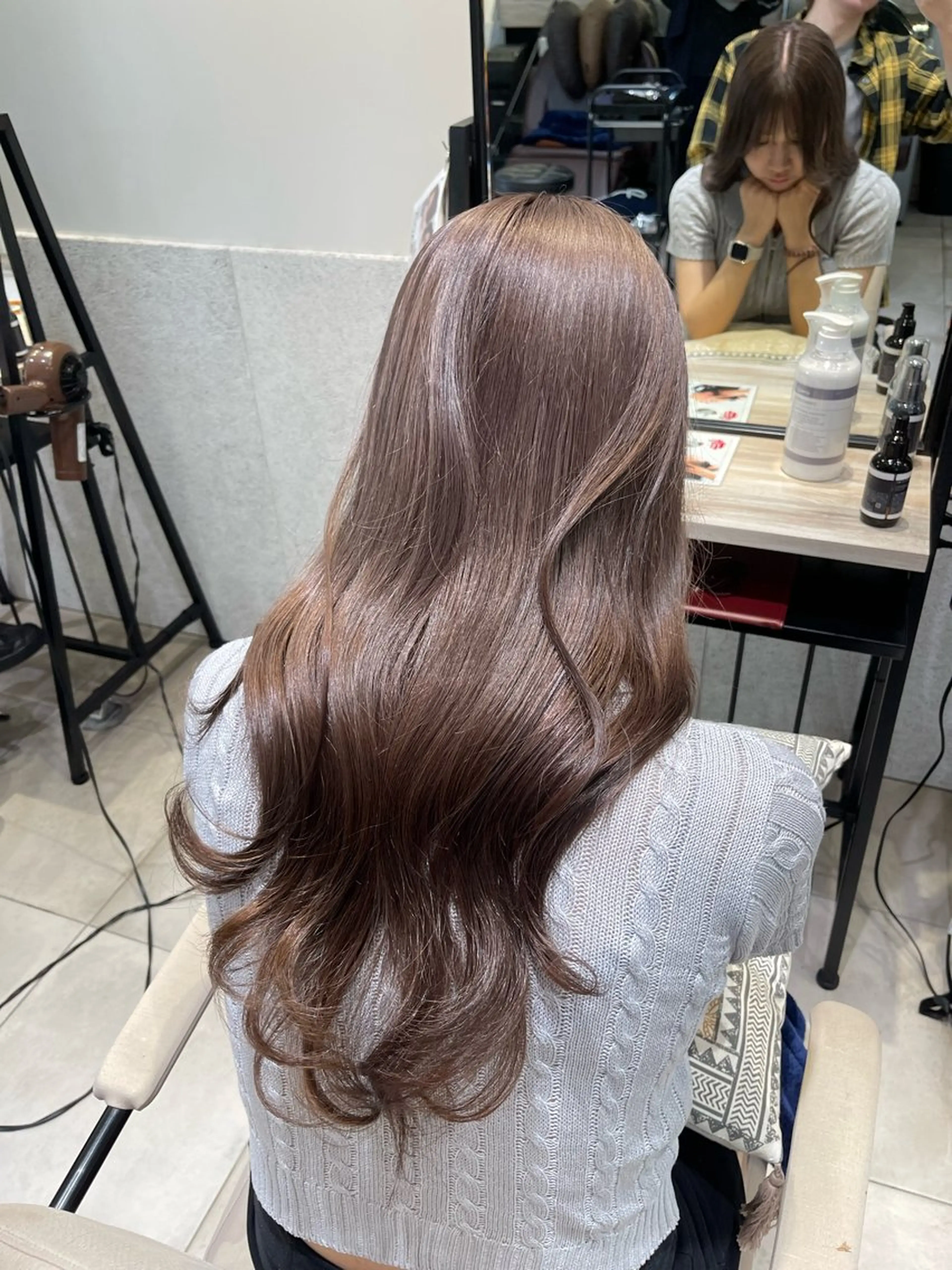 ロング カット ヘアカラー トリートメント 🎁毎月通える価格✨ QUATRO金子裕也のヘアスタイル