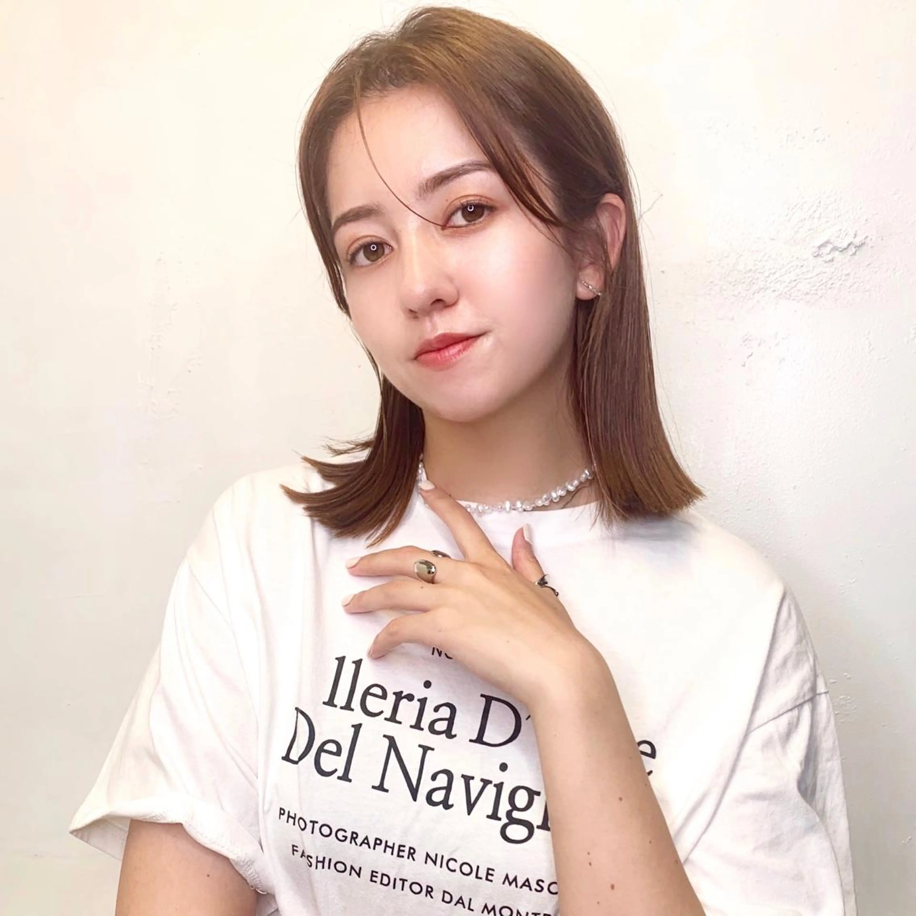 ミディアム カラー ヘアカラー トリートメント Sana / 韓国ヘア / カラーのヘアスタイル