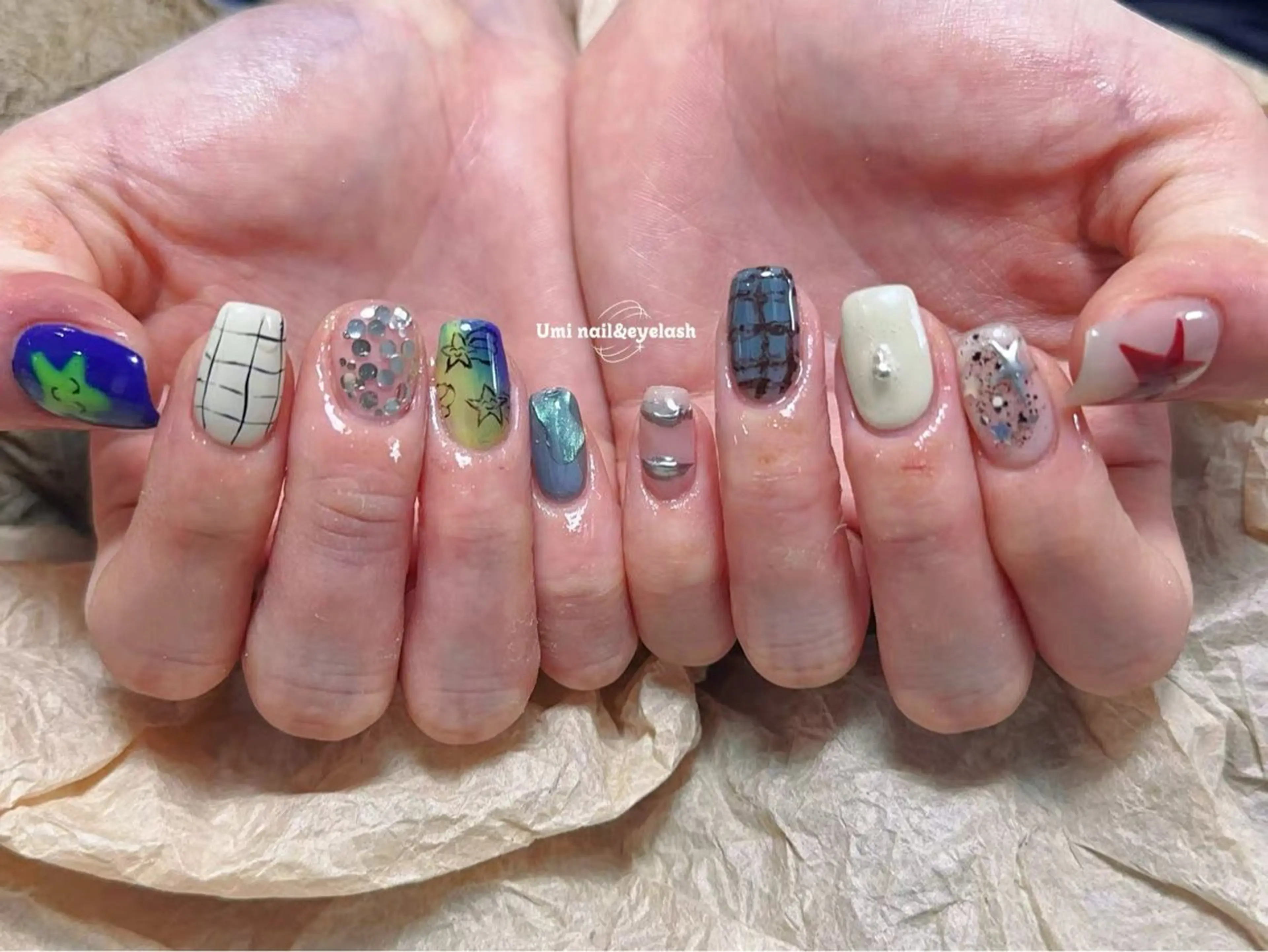 ネイル Uminail&eyelash所属・り このネイルデザイン