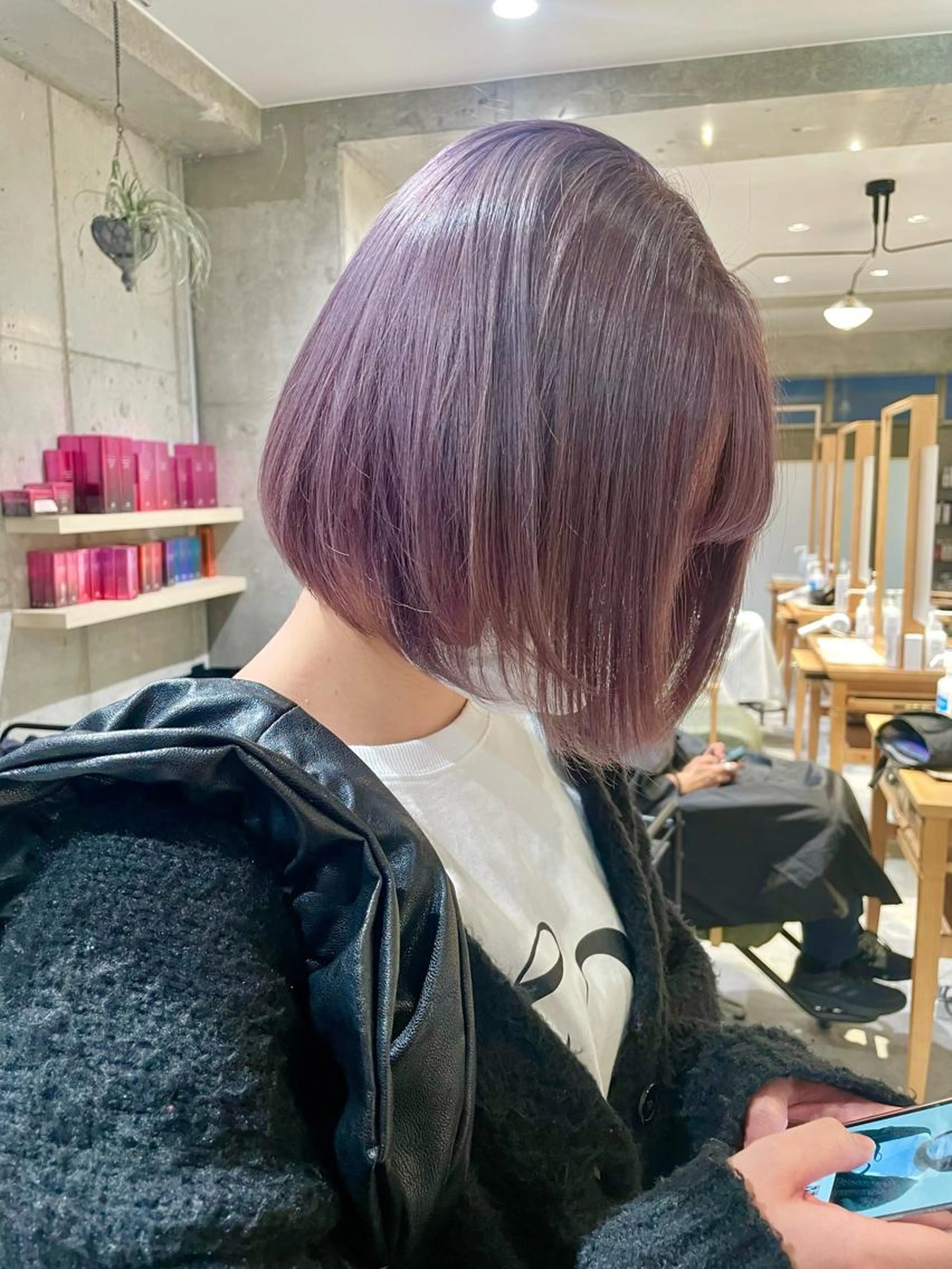 メンテナンスcut + color + treatmentの写真