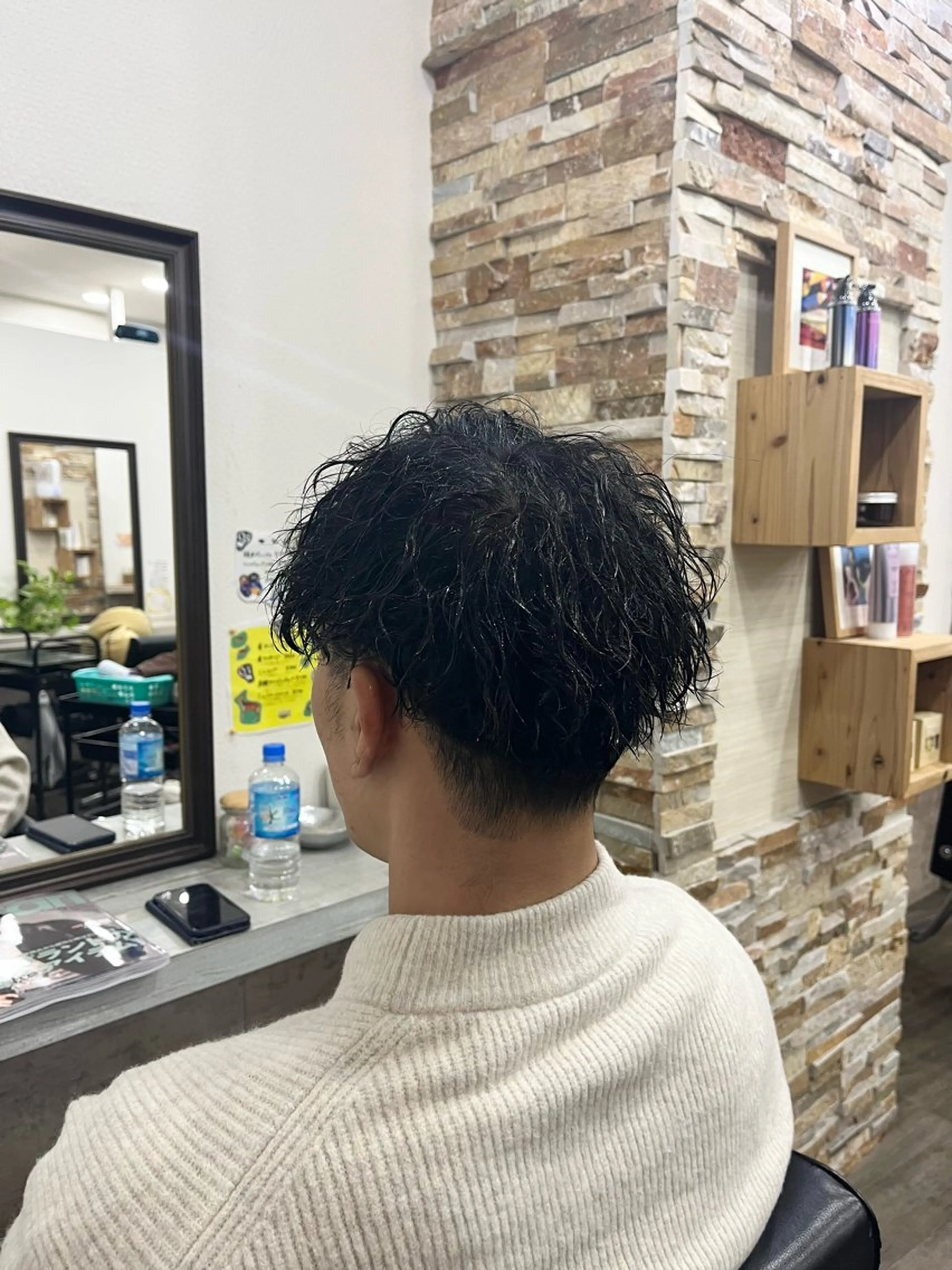 ショート パーマ 薮内 香保里のヘアスタイル
