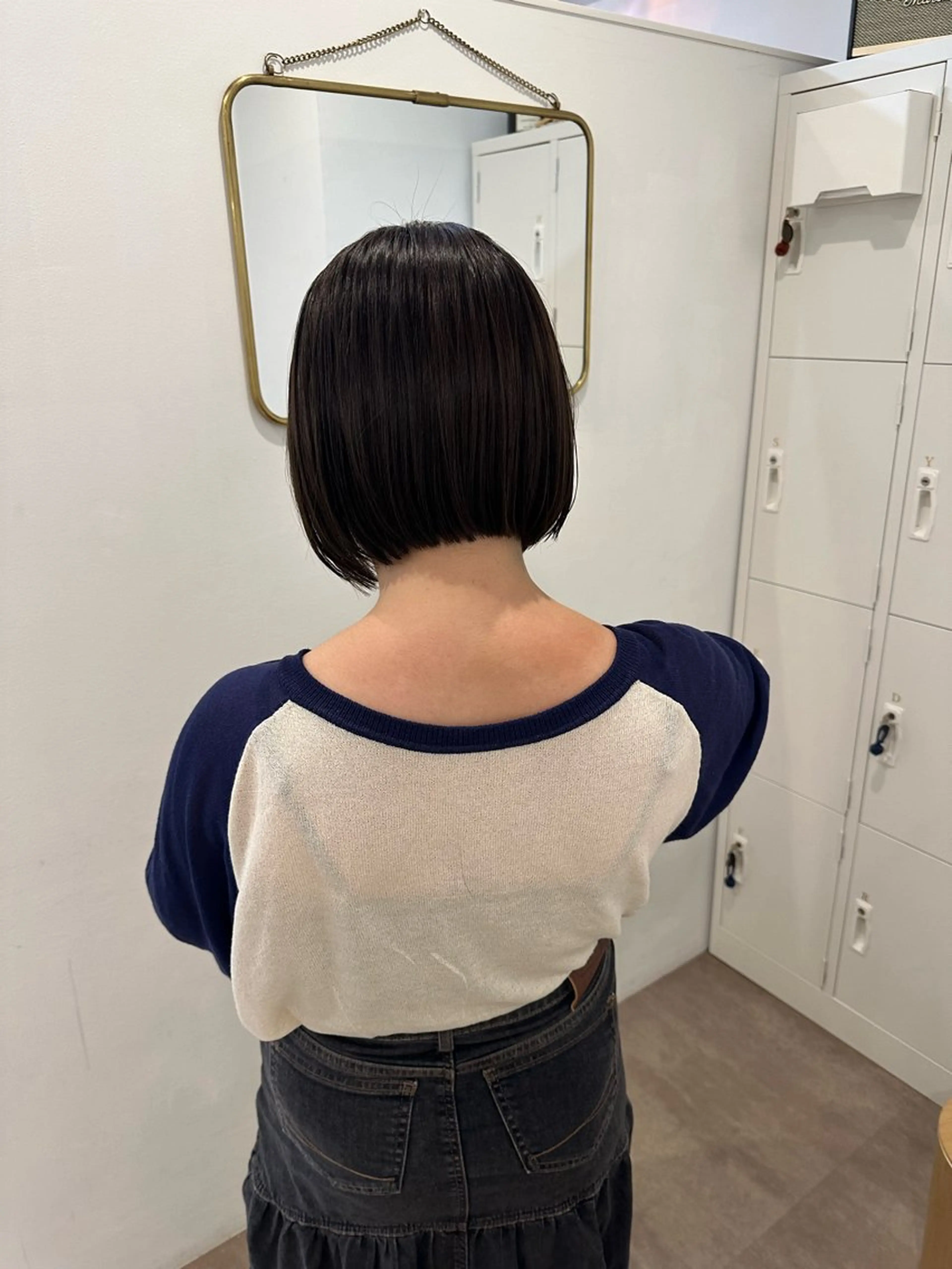 ミディアム カラー カット ヘアカラー トリートメント 梅田/柔らかカラー/ オオハシ リナコのヘアスタイル