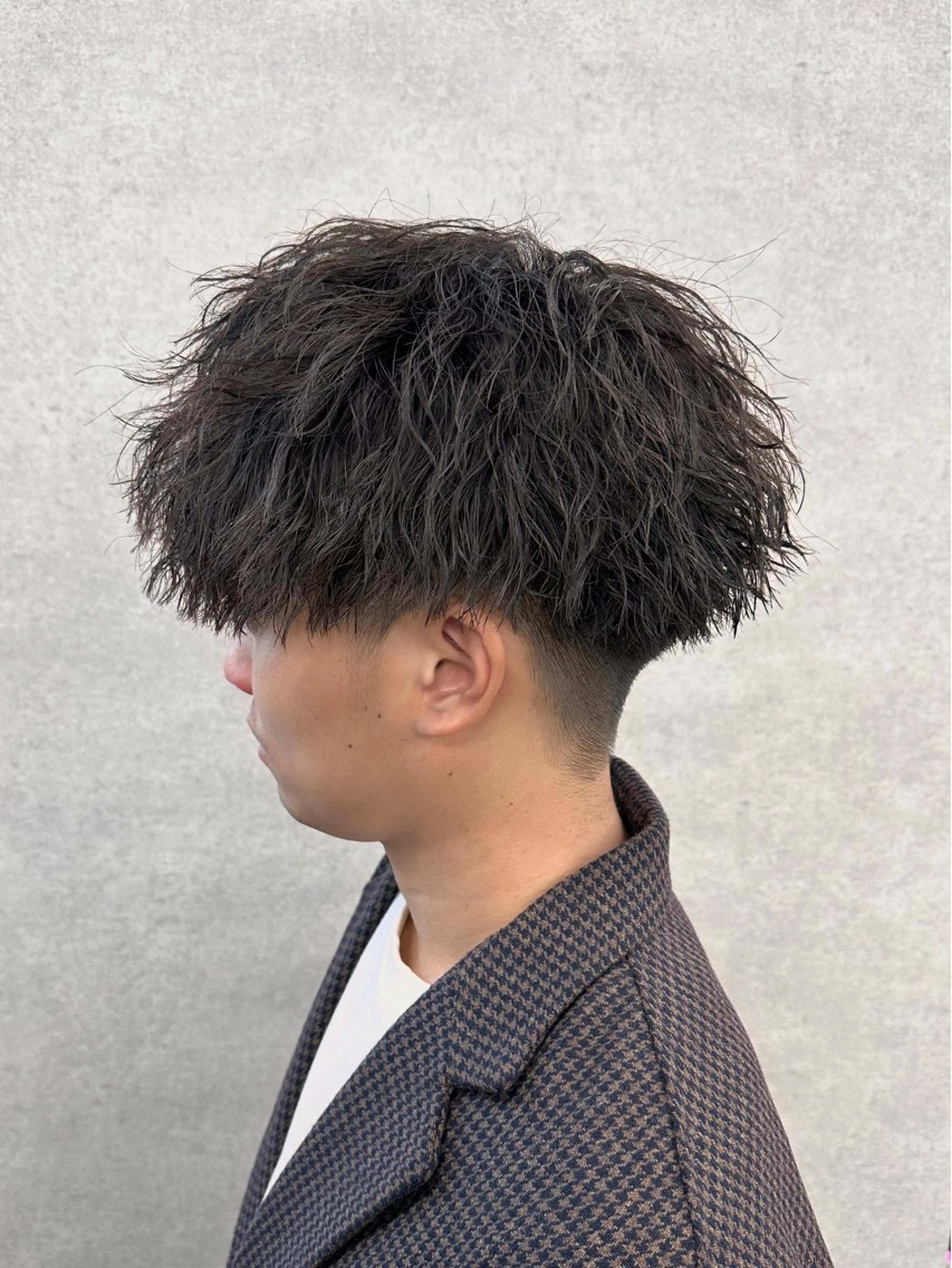 ショート パーマ メンズ 【メンズサロン】 BLUCK 横浜のヘアスタイル