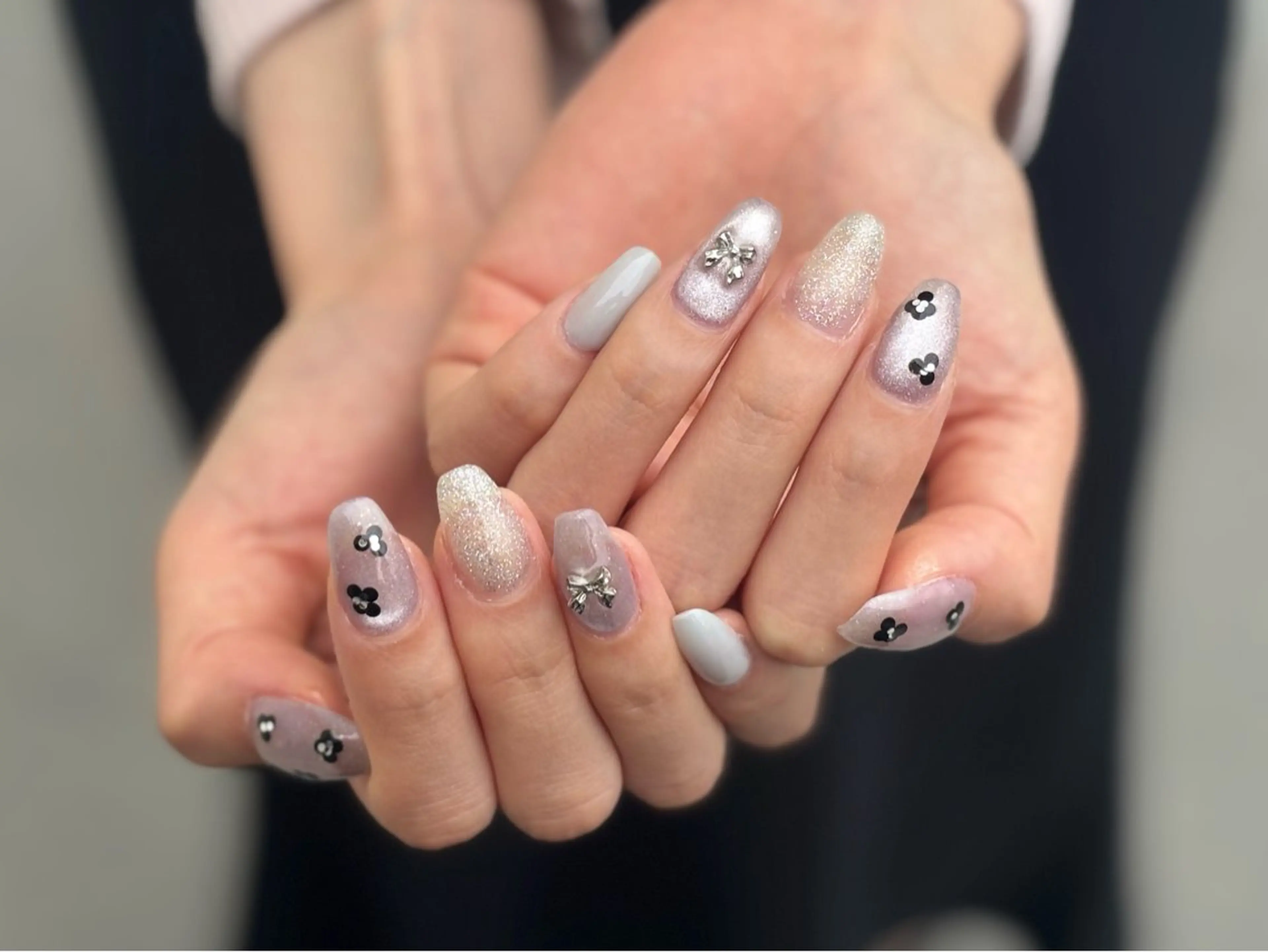 ネイル マグネットネイル 秋山 香穂のネイルデザイン