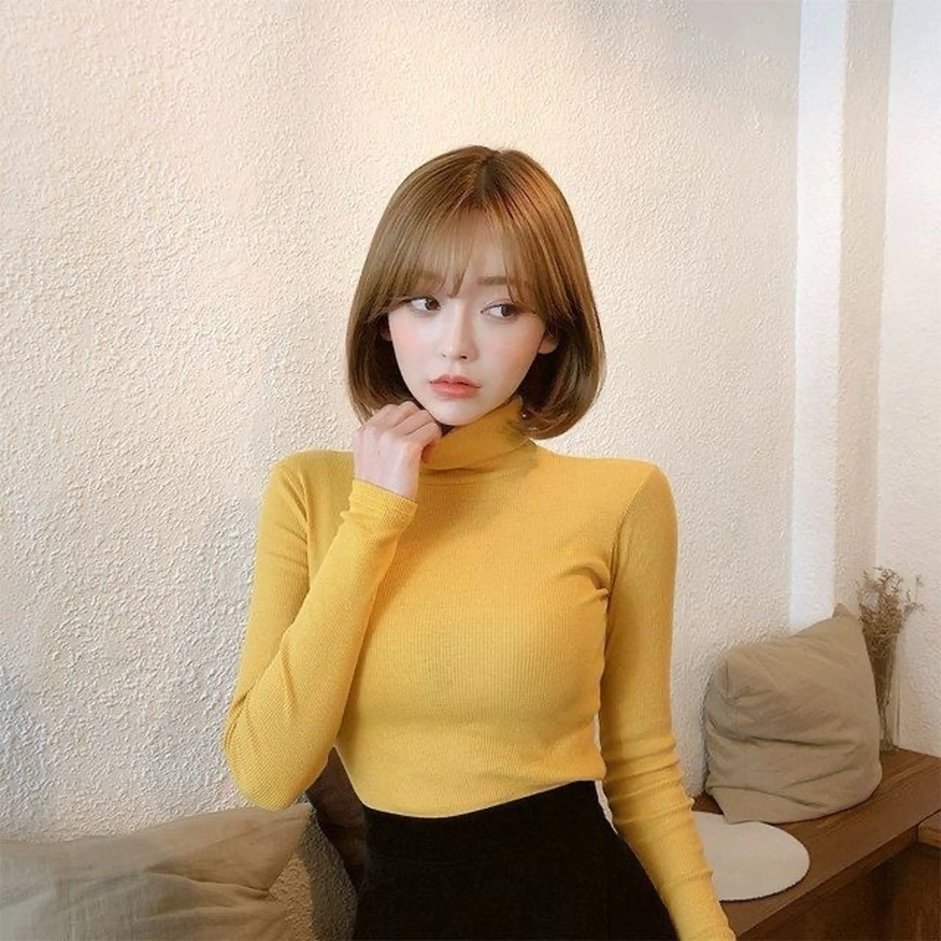 ショート ボブ 韓国風ヘア L'EANE THE TOKYO所属・カット無料｜ 青山 ｜髪質改善のヘアスタイル