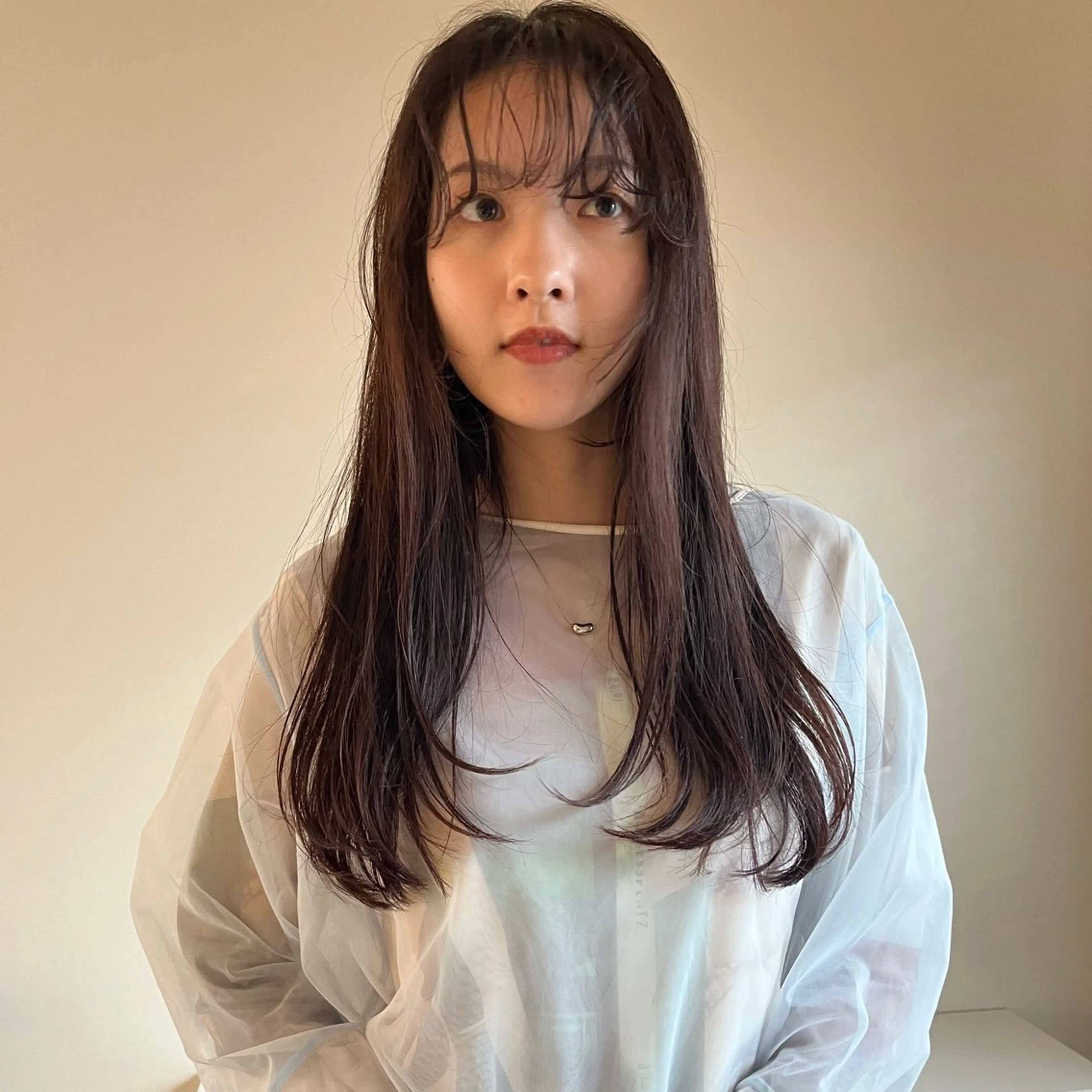 ロング カラー 透明感カラー GO TODAY シェアサロン 表参道Flos店所属・nishi fuyumiのヘアスタイル