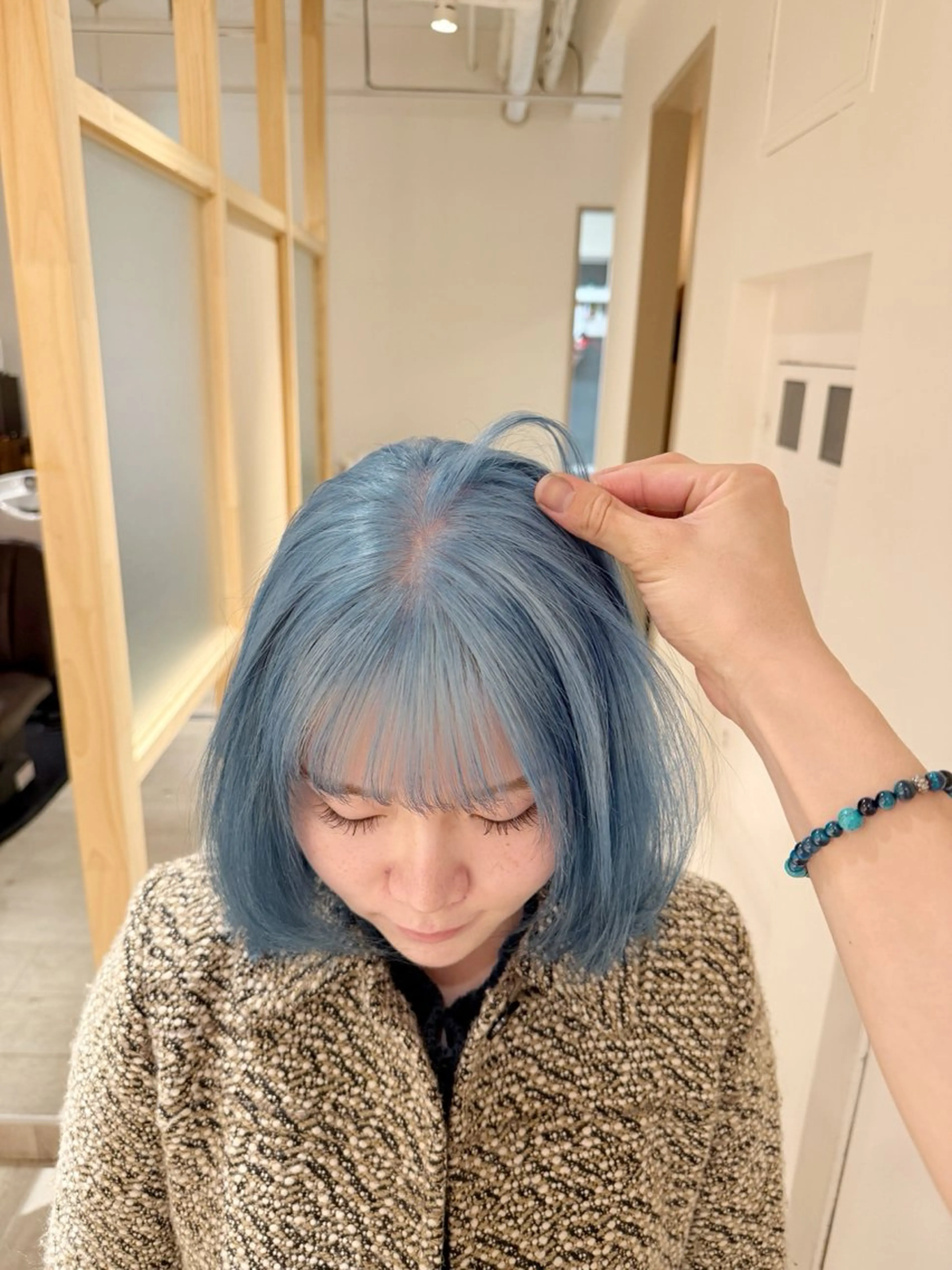 ミディアム カラー カット ヘアカラー トリートメント PALAN K-Beauty SHINJUKU所属・“ミニモ最高評価獲得 “代表"Kohei"のヘアスタイル