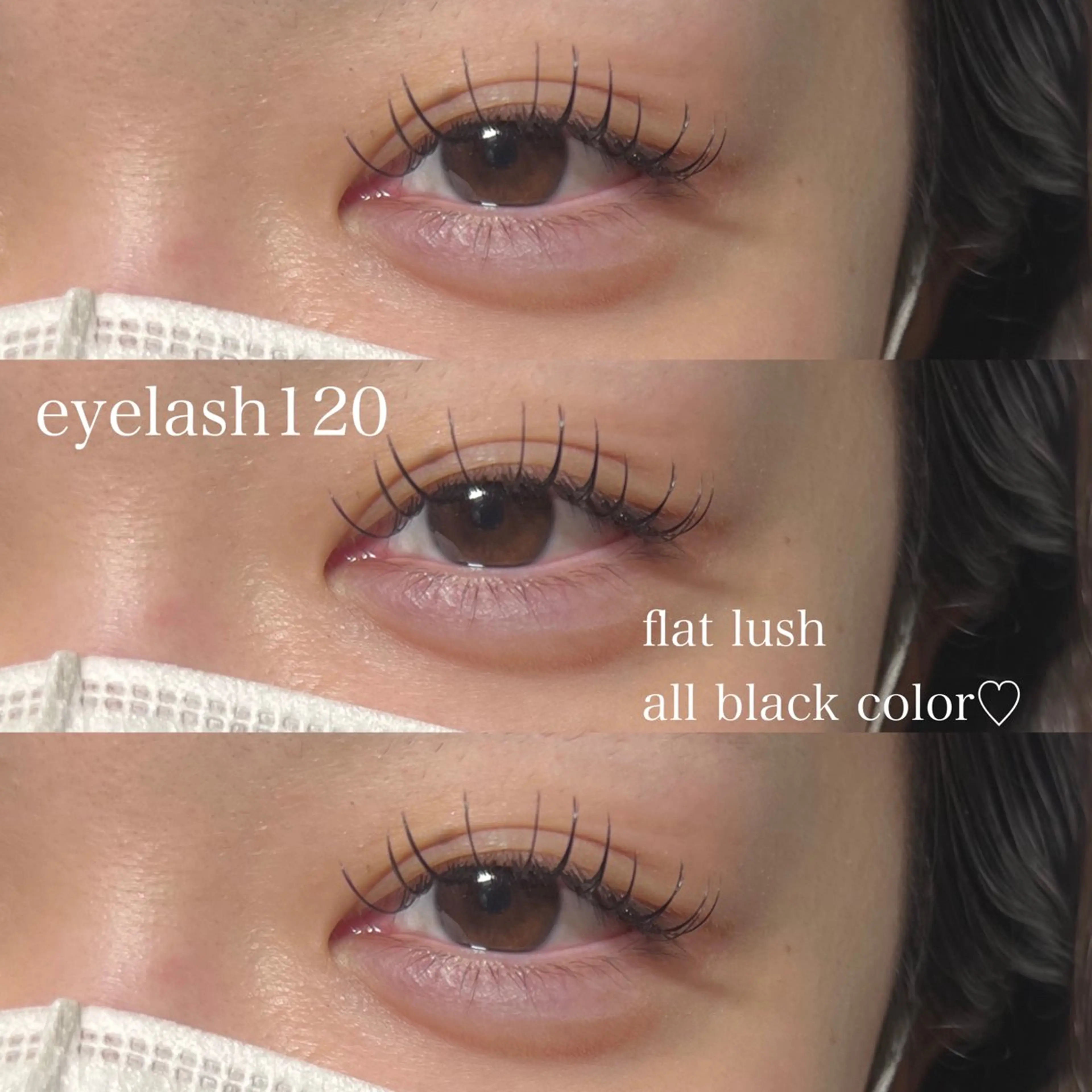 マツエク・マツパ 束感まつ毛 フラットラッシュ 韓国風マツエク ルレイルシェアサロン.naulu所属・naulu ✧Chinatsuのマツエク・マツパデザイン