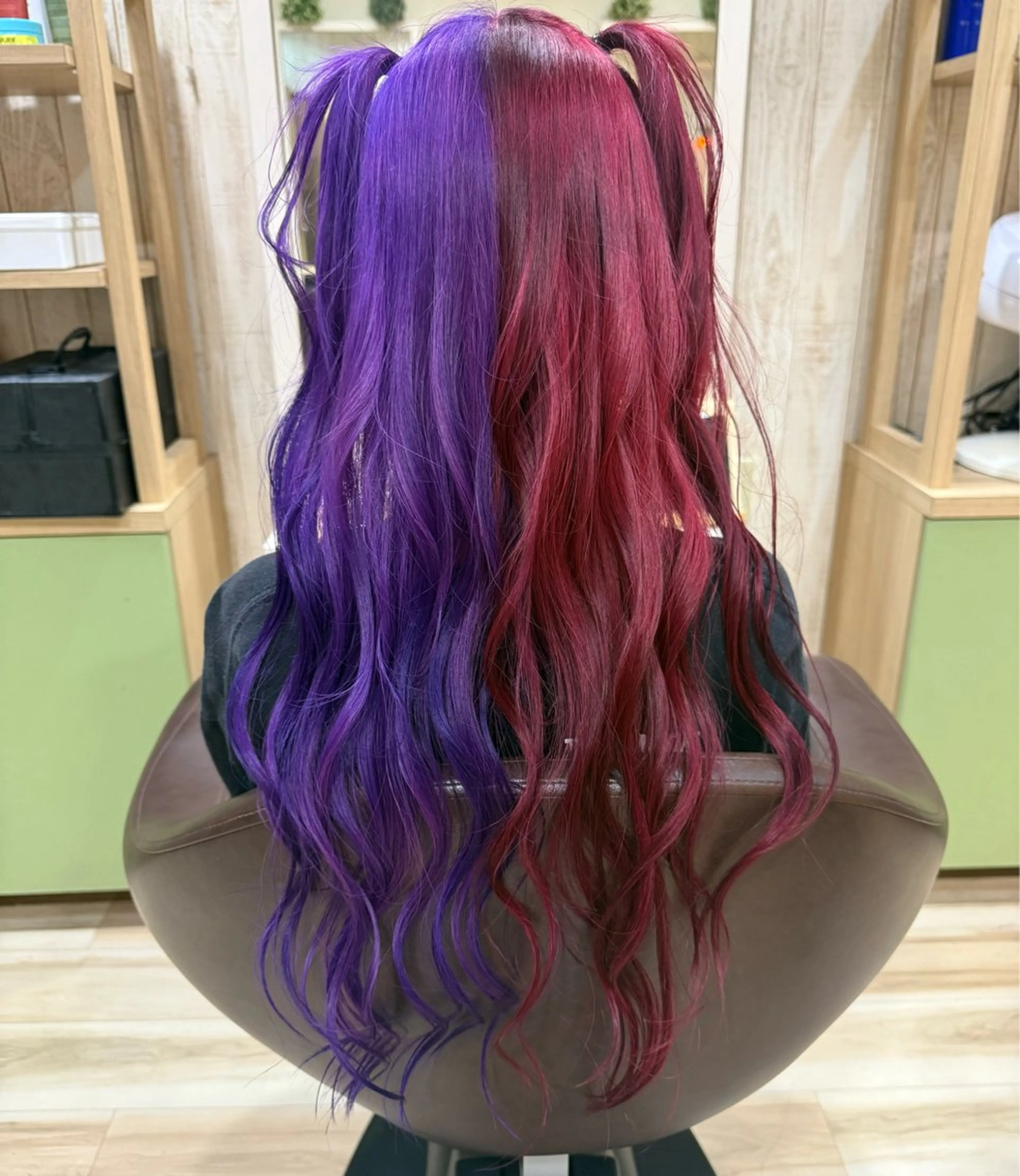 ロング カラー 🌺ハイトーン🌺 矢葺 なぎさ🌺🌺のヘアスタイル