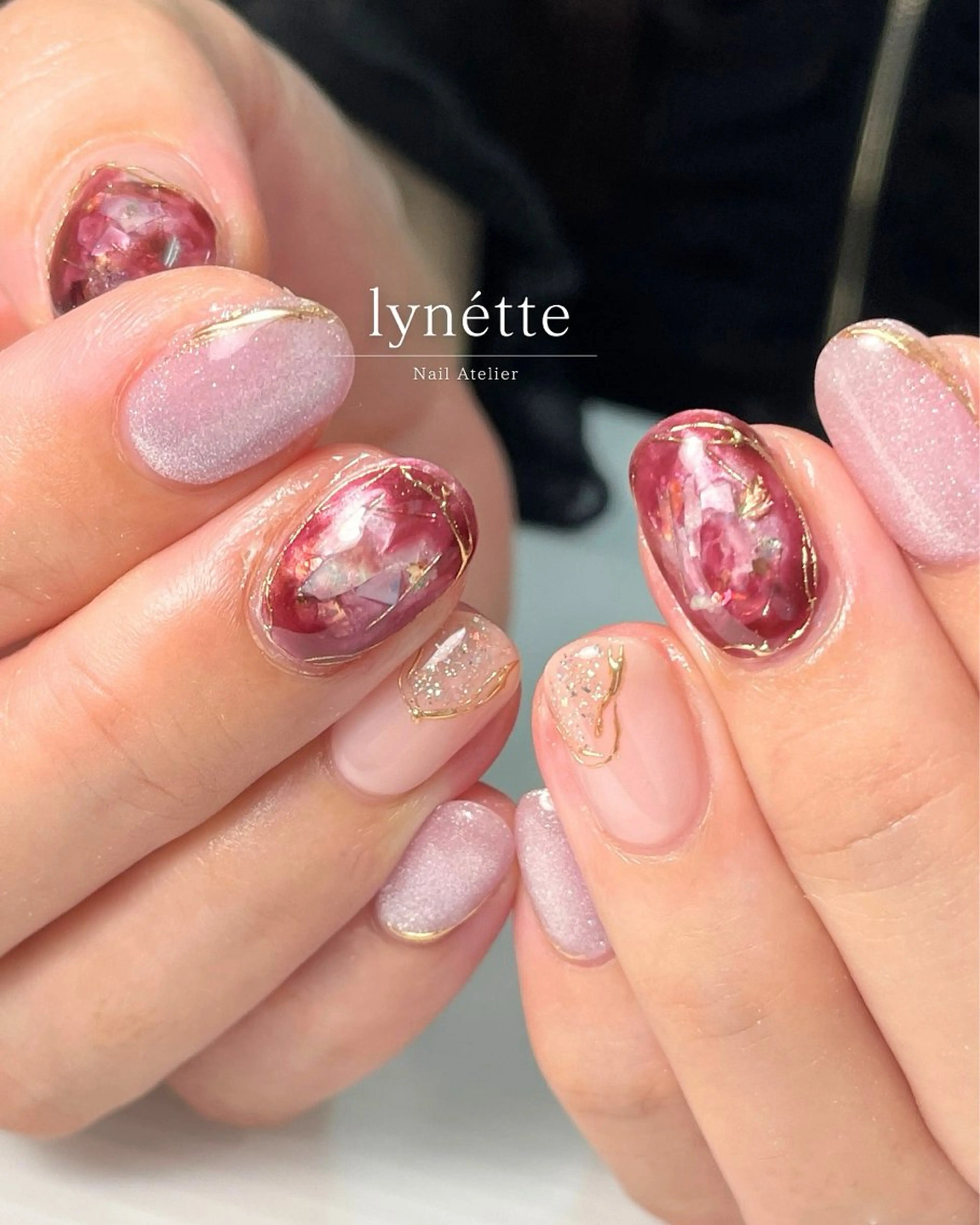 ネイル lynétte 那覇ネイルサロンのネイルデザイン