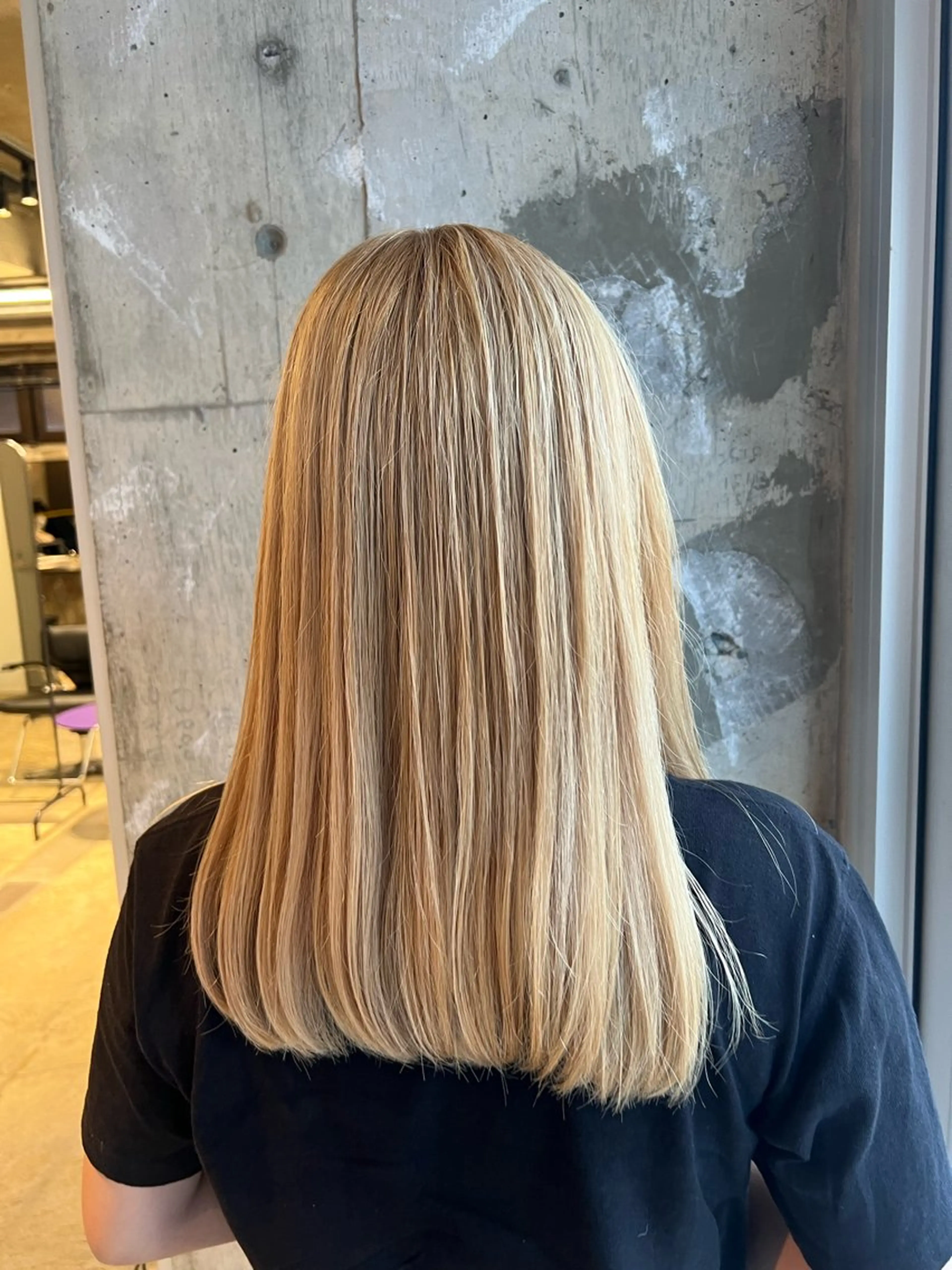 【カット+Wカラー(ブリーチ)+トリートメント】の写真