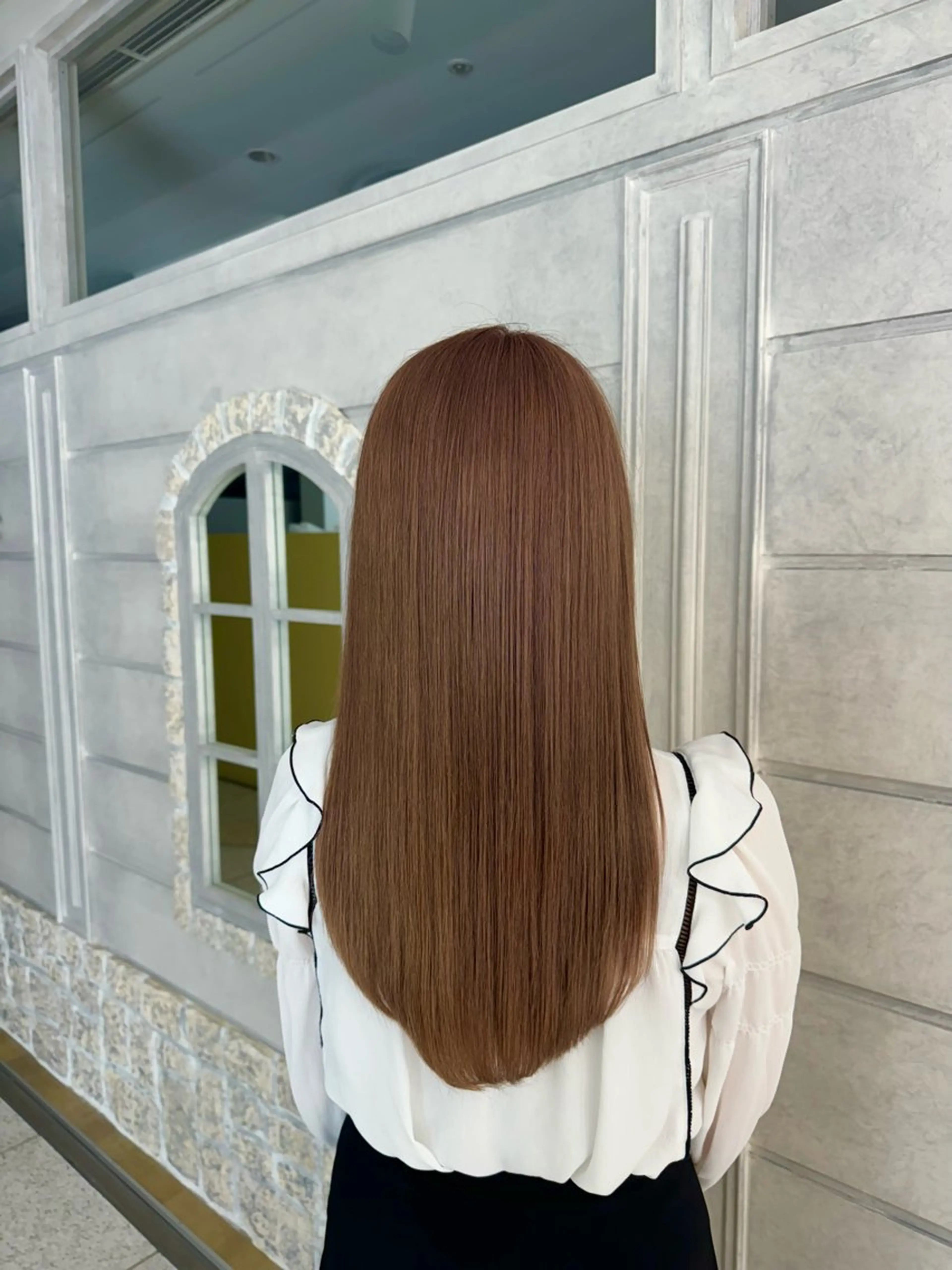 ロング カラー ピンクカラー トリートメント 🎀ハイトーン🎀/ Chizukiのヘアスタイル