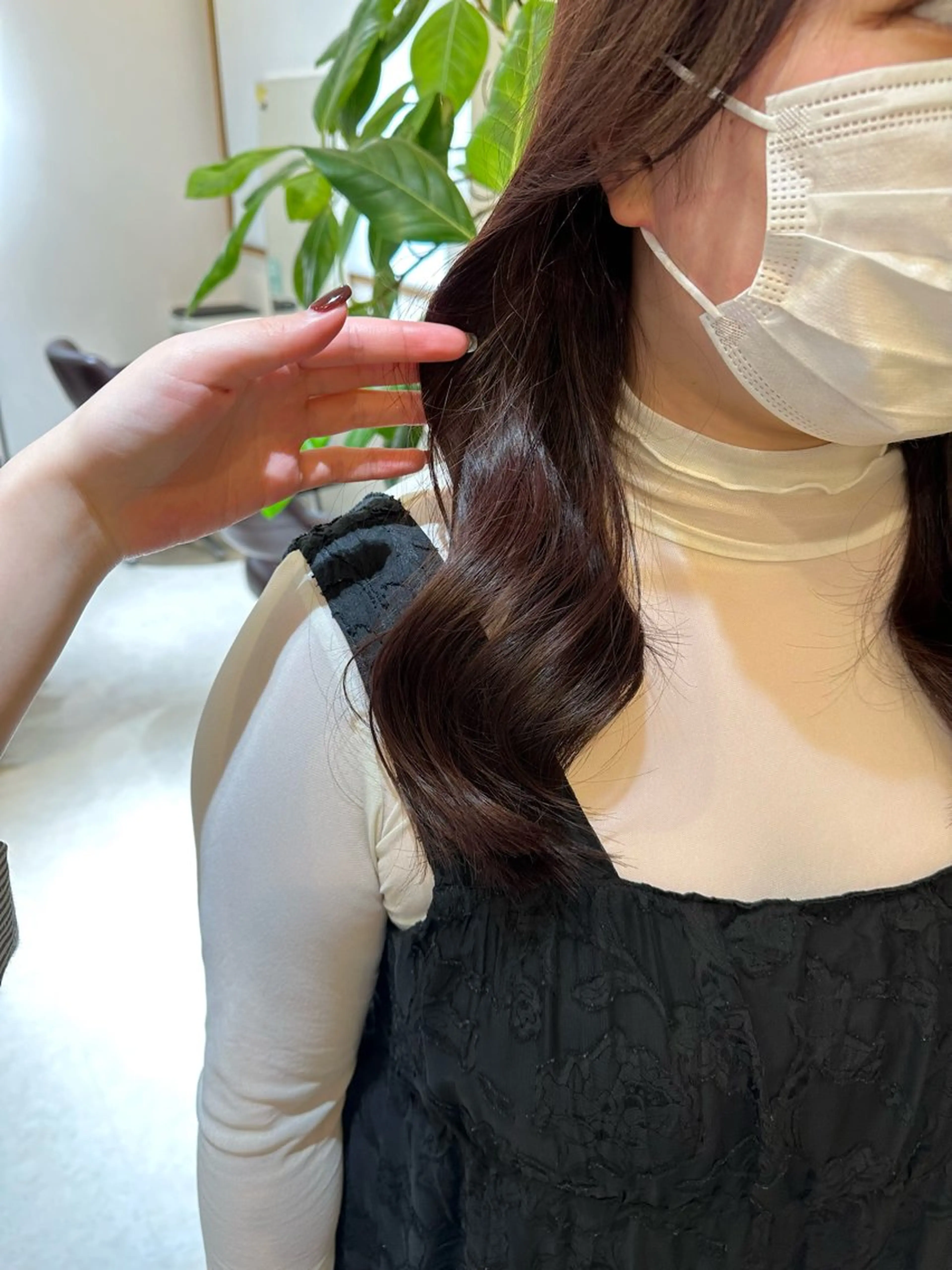 カラー カット ヘアカラー トリートメント Lond  Emi 艶髪モテヘアのヘアスタイル