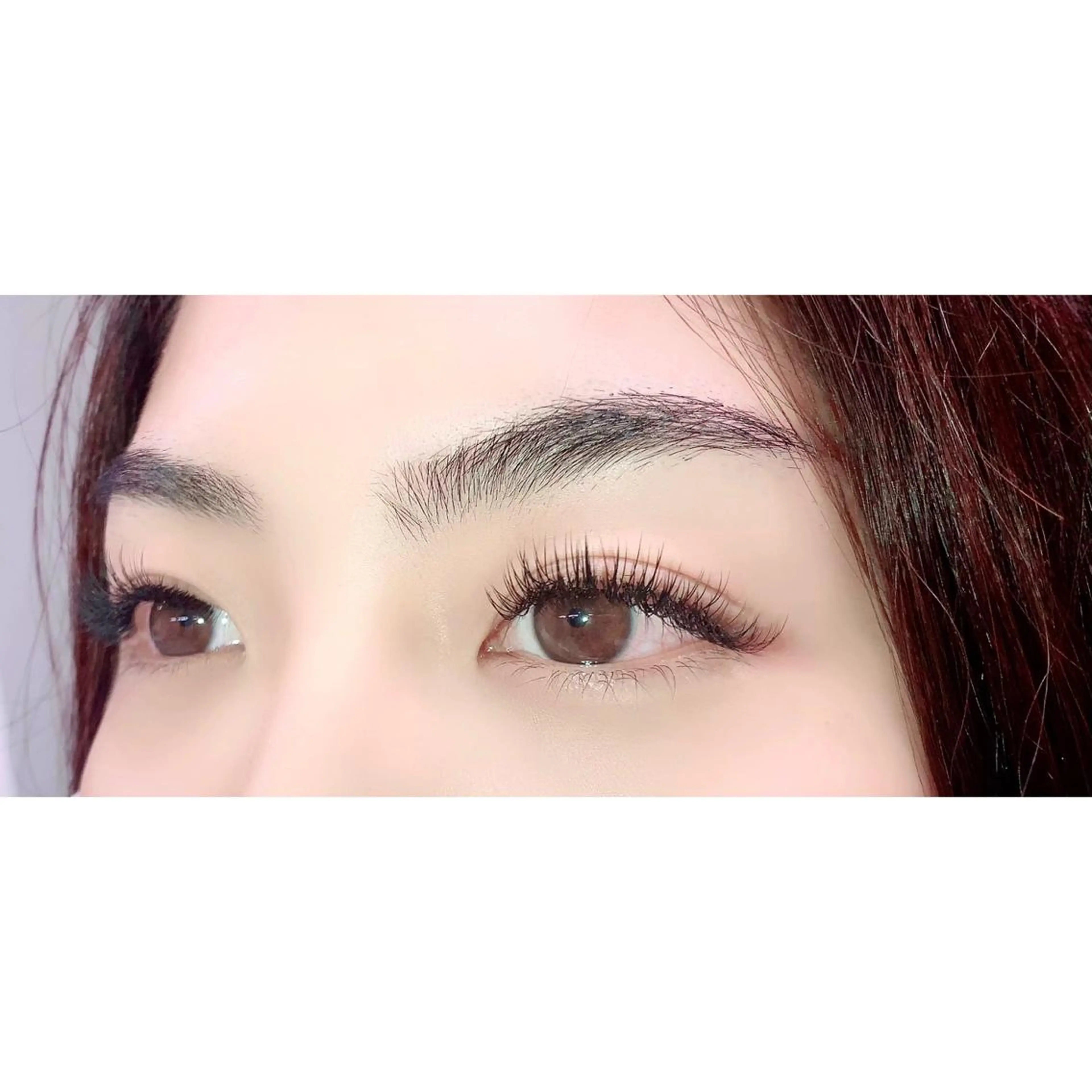 マツエク・マツパ 付け放題 Dカール フラットラッシュ マツエク eyelash salon R&所属・eyelash salon R&のマツエク・マツパデザイン