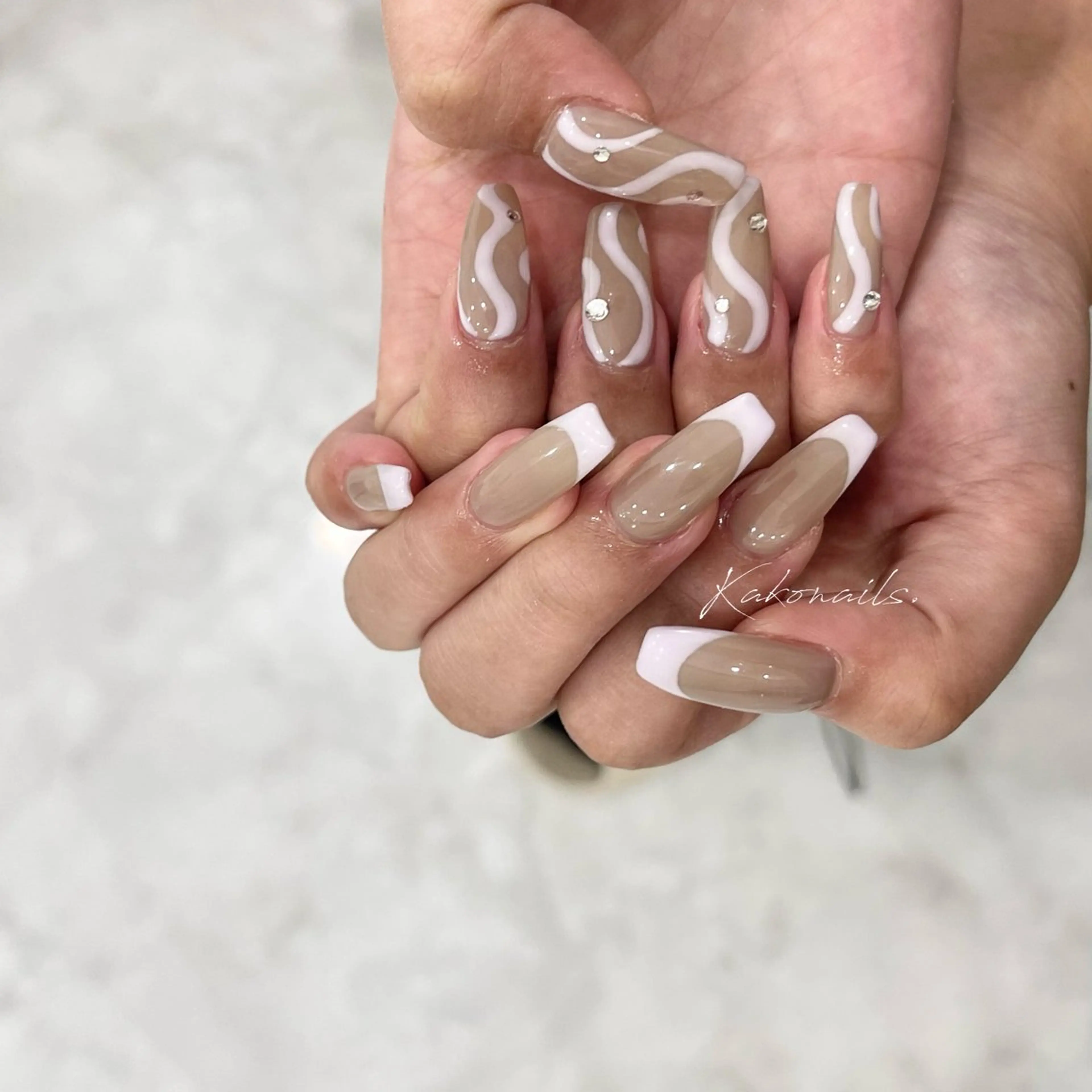 ネイル ハンドネイル フットネイル KAKO momo京橋のネイルデザイン