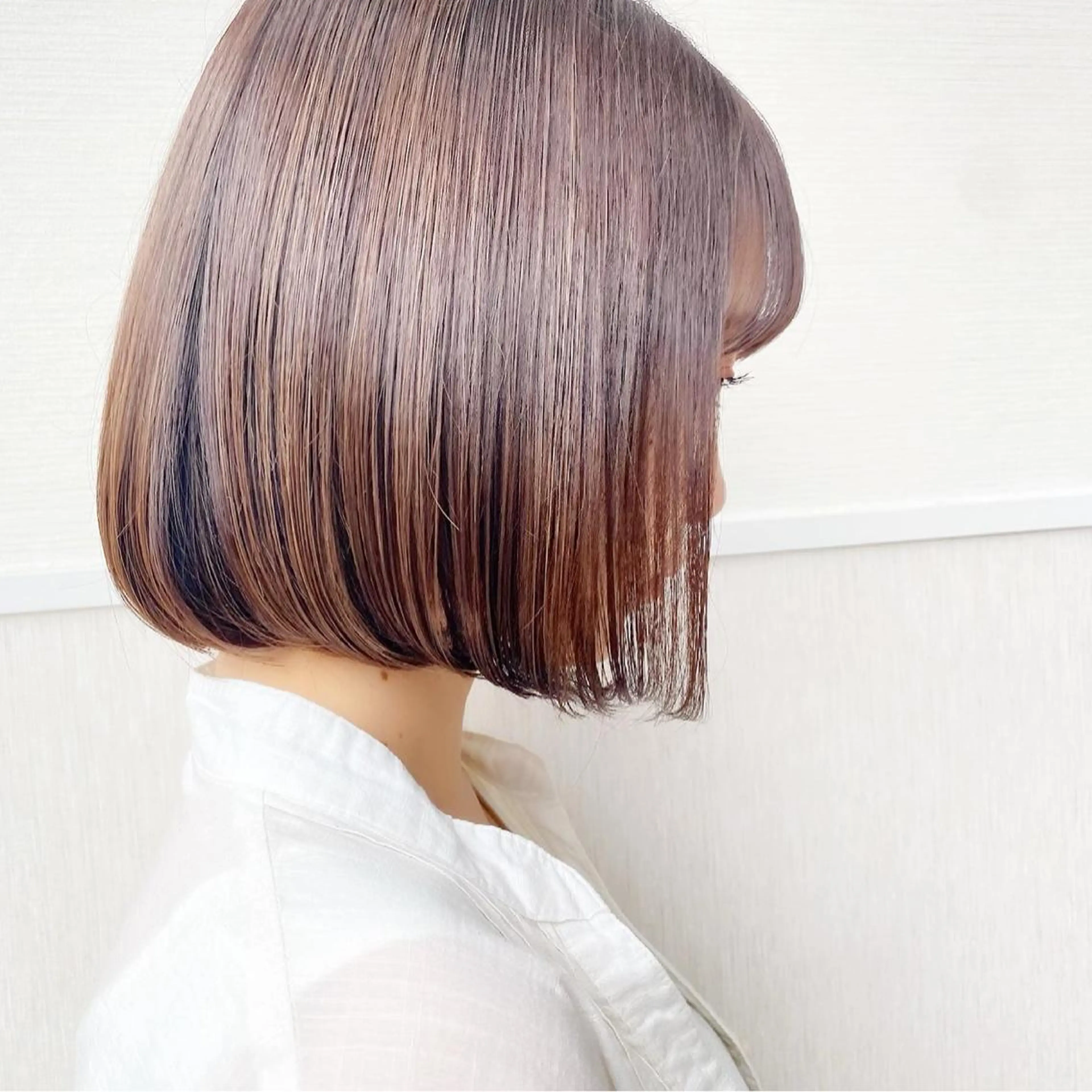 ショート ショート/ボブ/ 白髪ぼかし/しんやのヘアスタイル