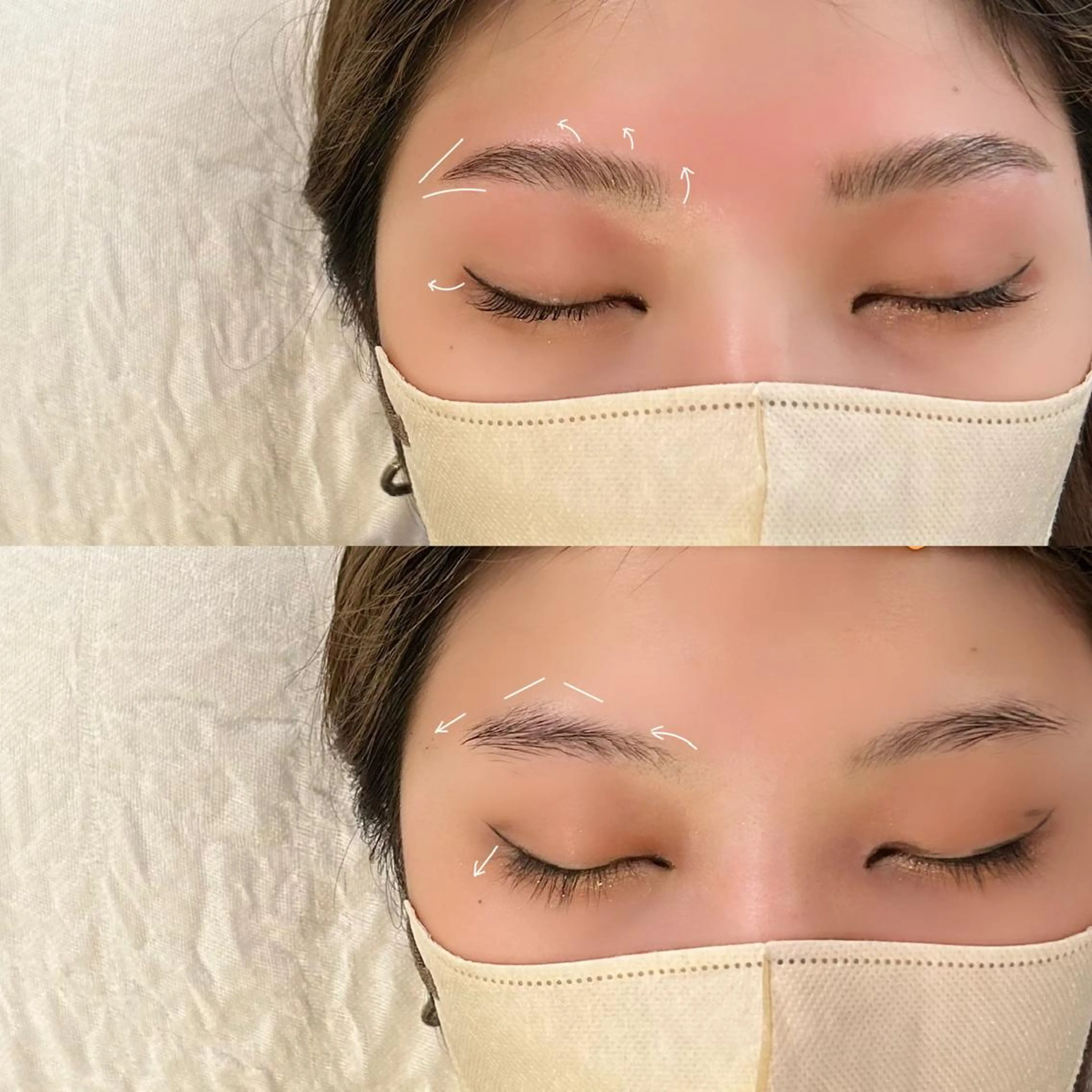 マツエク・マツパ アイブロウ ハリウッドブロウリフト パリジェンヌラッシュリフト GO TODAY SHAiRE SALON Vellmie店所属・吉祥寺kasumi 🌛eye/browのマツエク・マツパデザイン