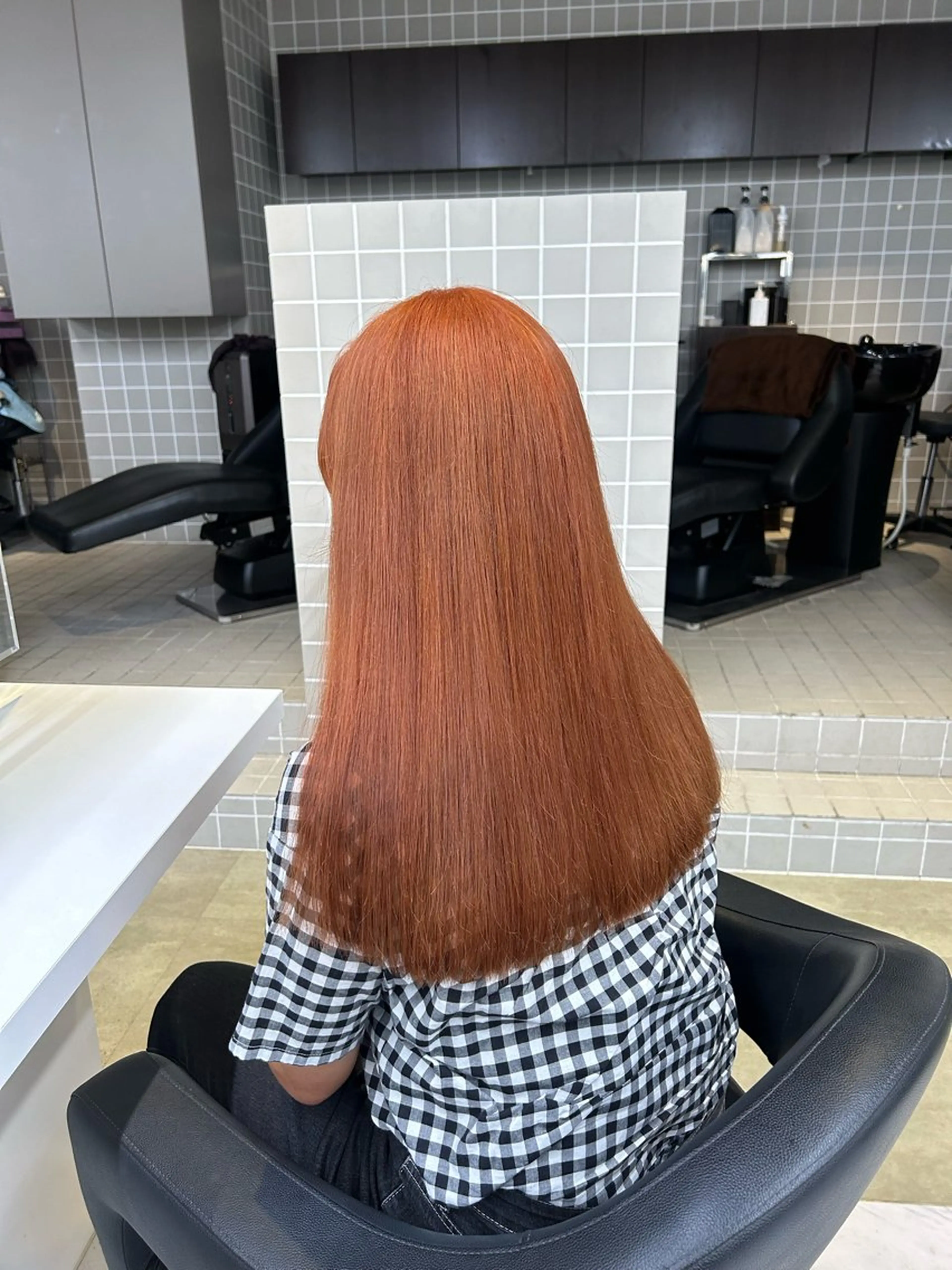 カラー ヘアカラー トリートメント 透明感ベージュ🤎 ナチュラルレイヤーのヘアスタイル