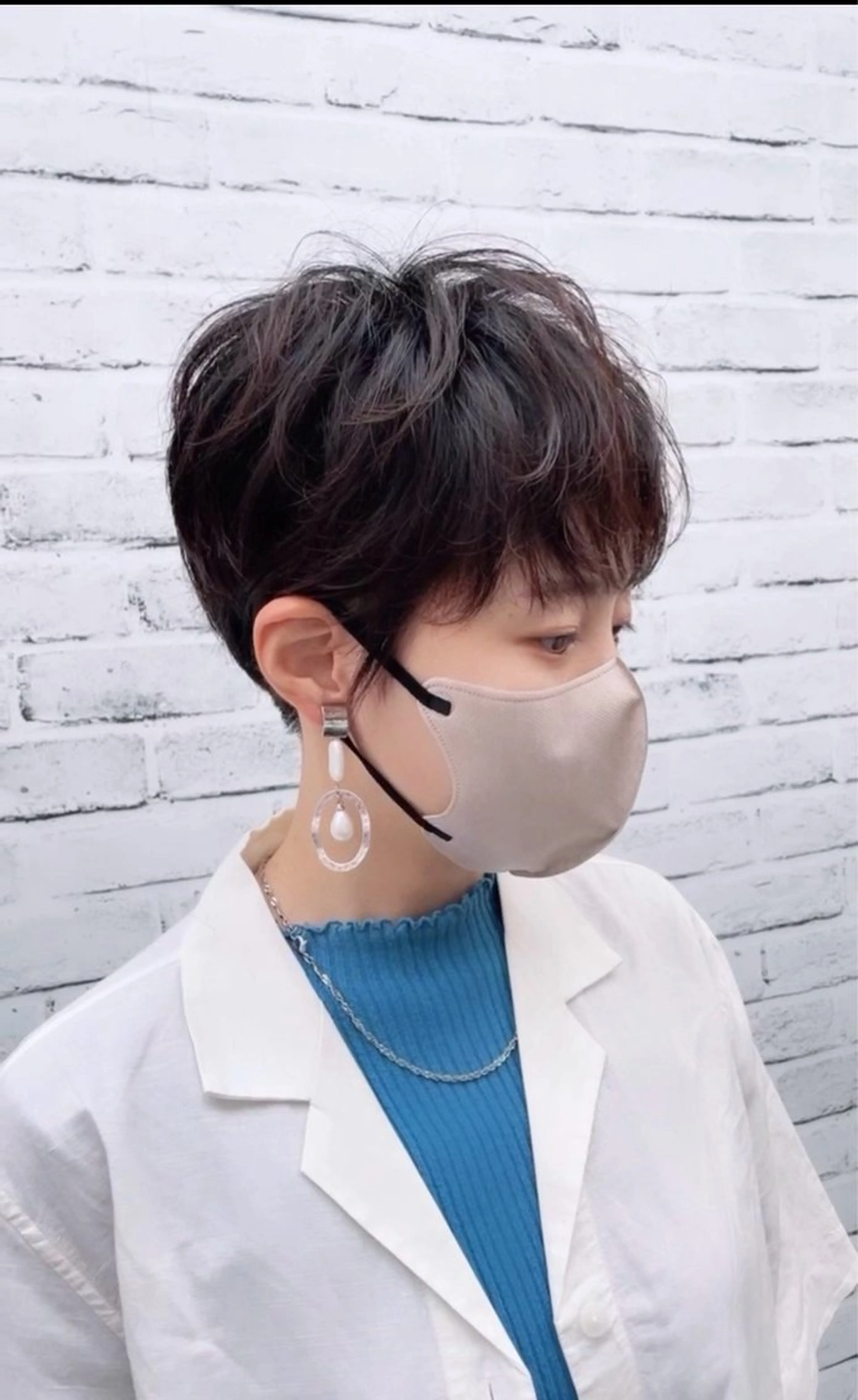 ショート 大澤 碧のヘアスタイル