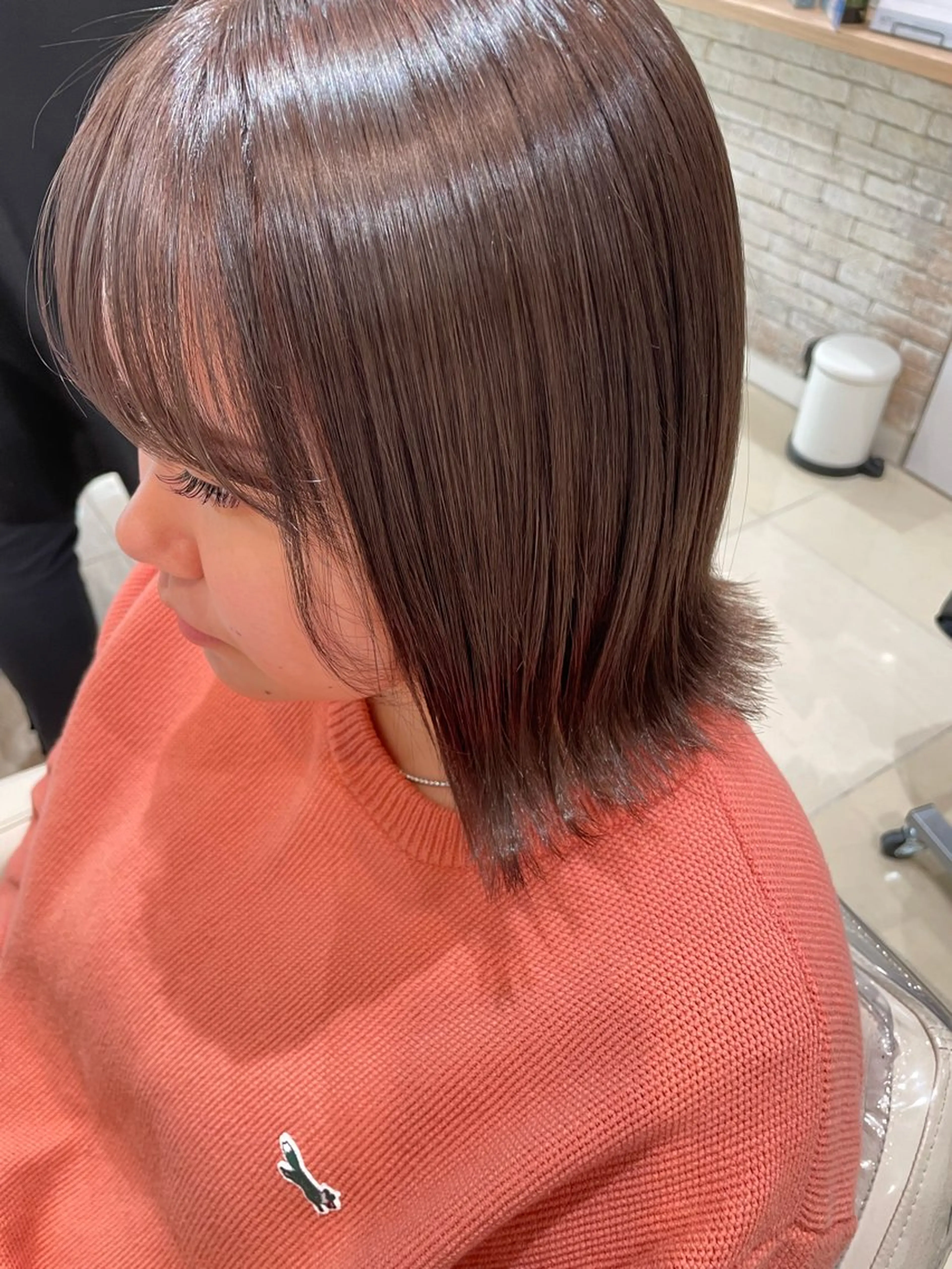 ミディアム レイヤー×ハイライト 🌷RINA🌷のヘアスタイル