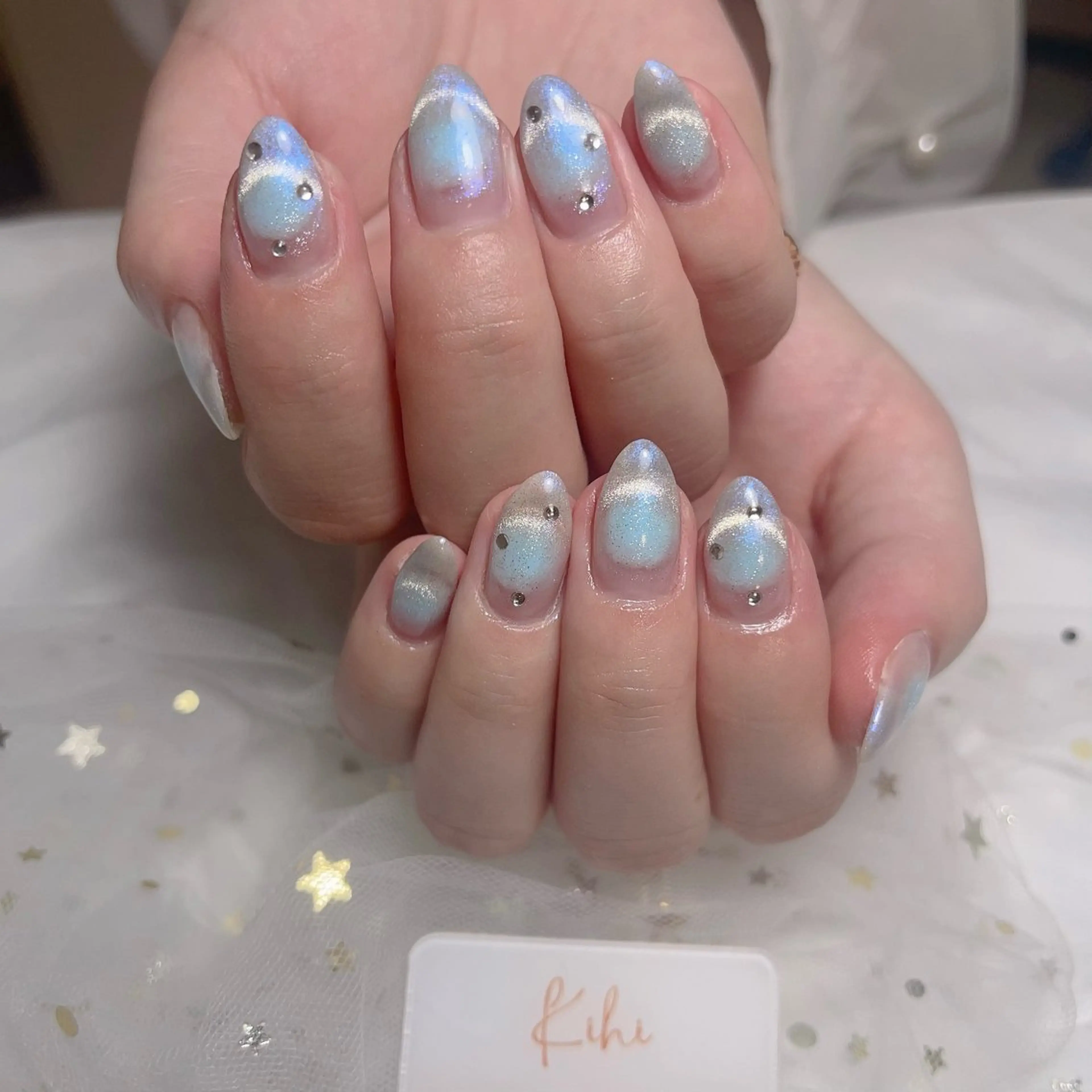 ネイル アートネイル フレンチネイル ジェルネイル グラデーション 韓国ネイル ハンドネイル 💕鈴木ユリ パラジェル/オフ無料のネイルデザイン