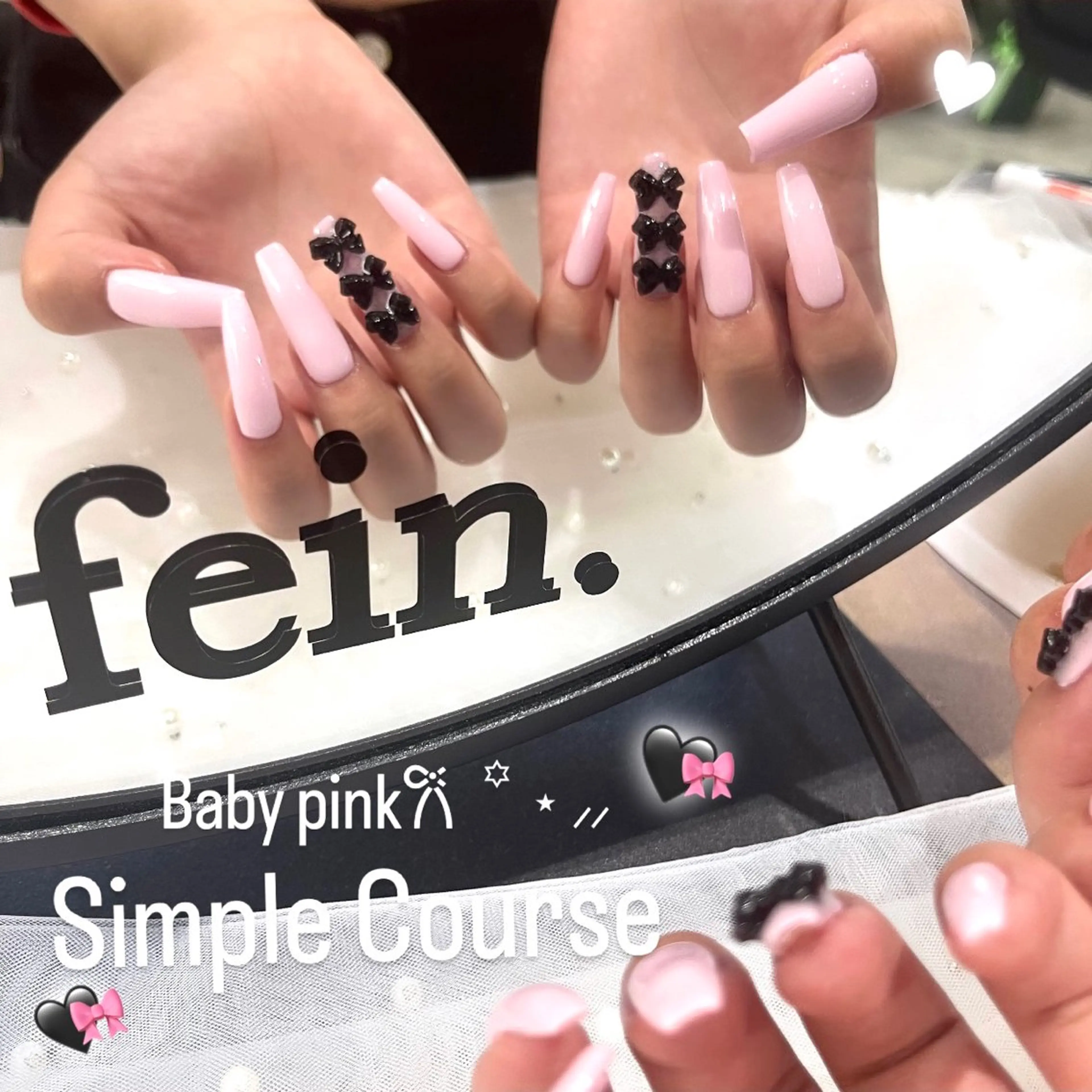 ネイル ハンドネイル 🧁fein. nana🩵のネイルデザイン