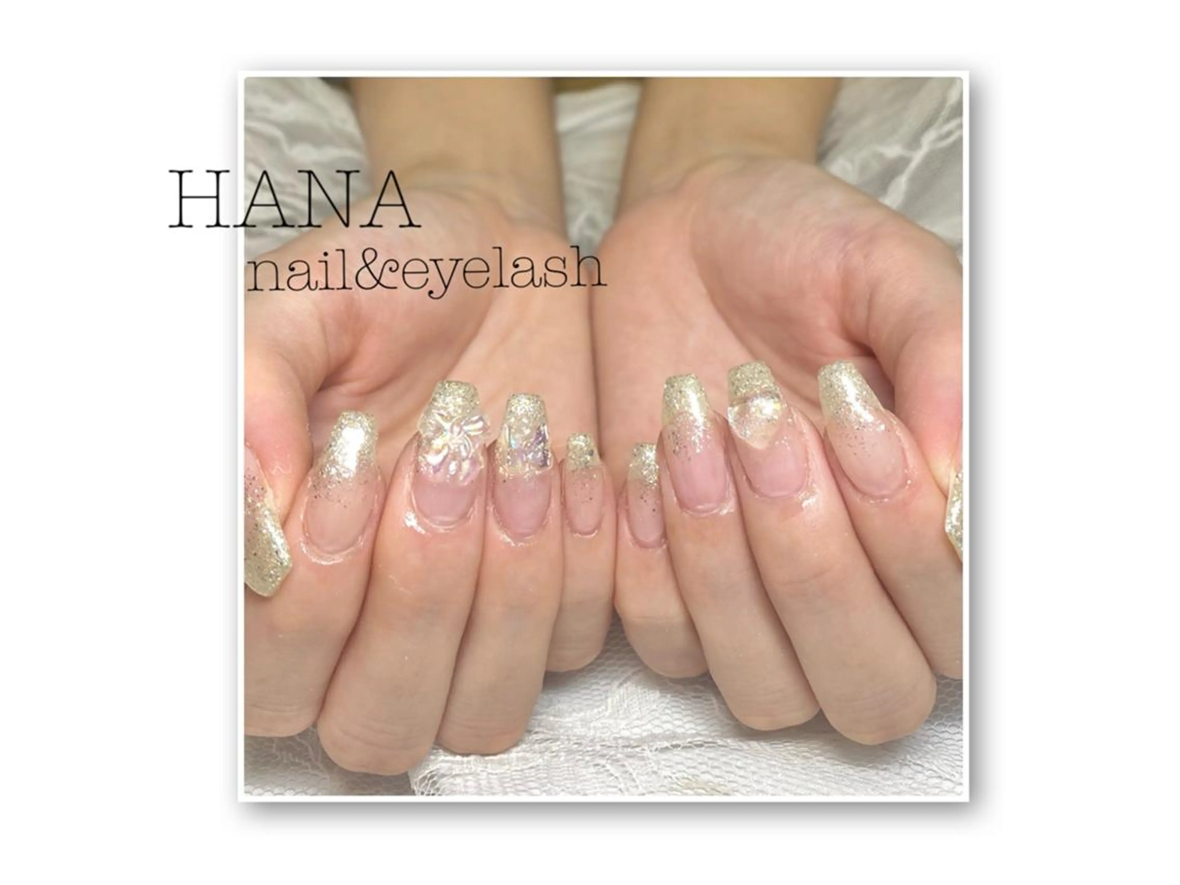 ⚠️12/25〜​1/9メニュー料金➕1000円オフ込みパーツ付け放題ワンカラー/ラメグラベース※10​〜​20代限定の写真