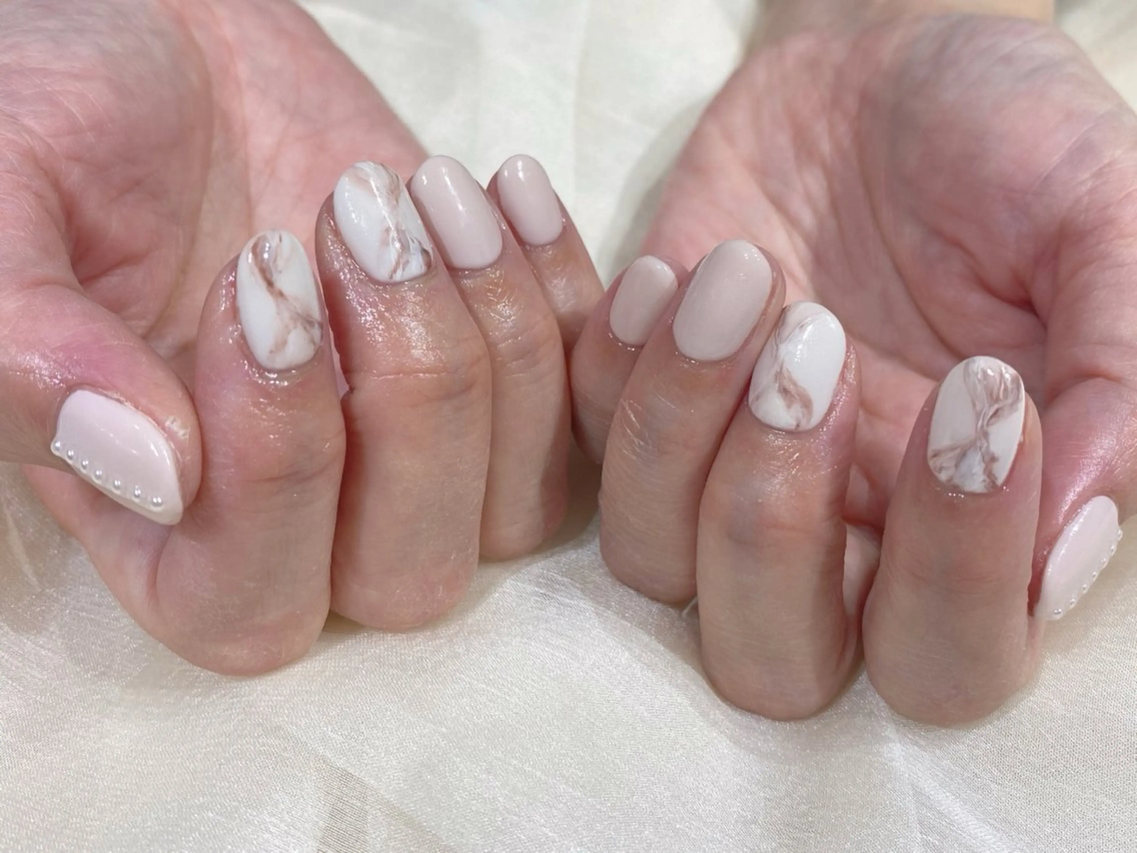 ショート ハンドネイル Nail  R💫 naoのネイルデザイン