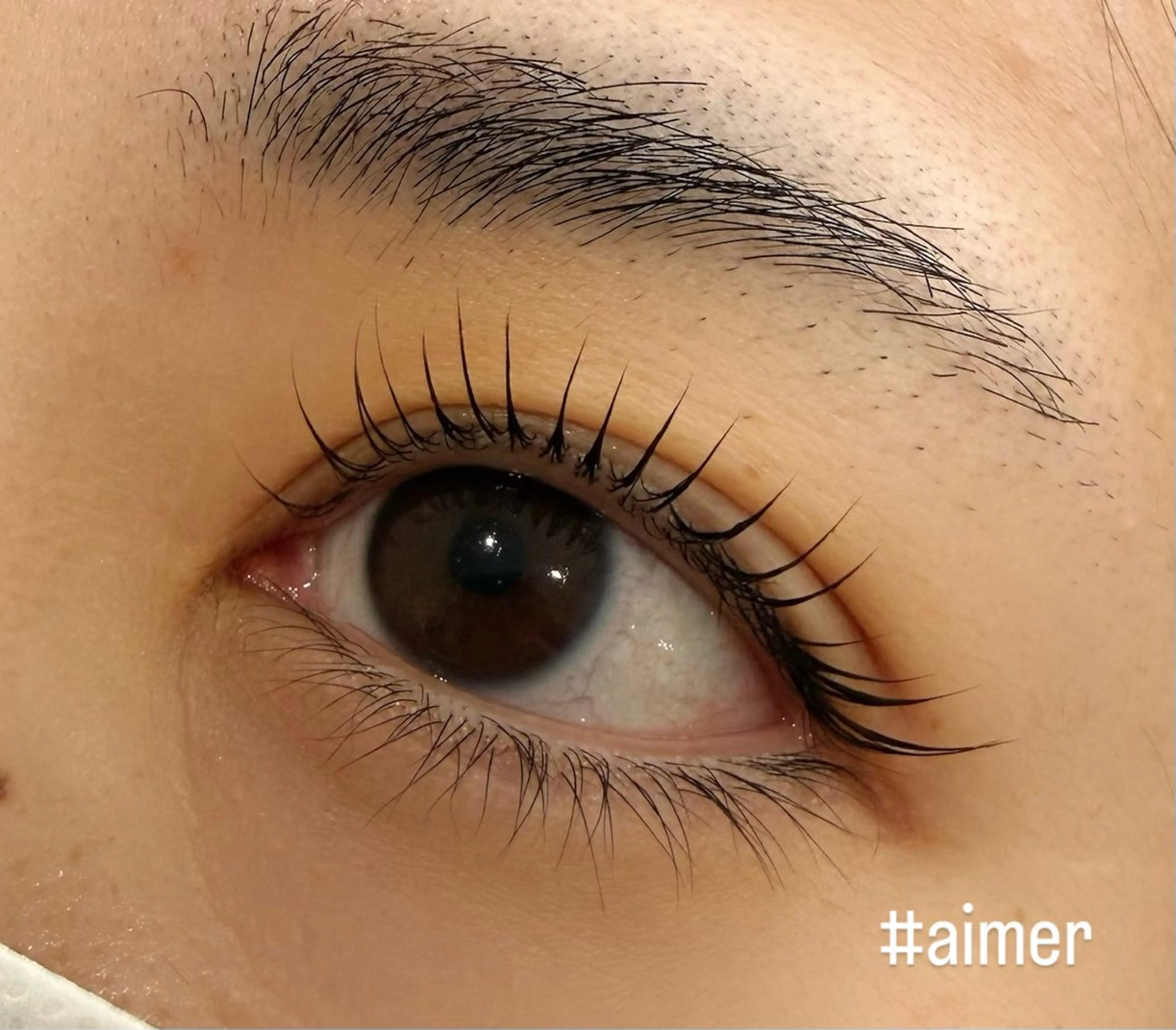 マツエク・マツパ マツパ aimer所属・高山 真央のマツエク・マツパデザイン