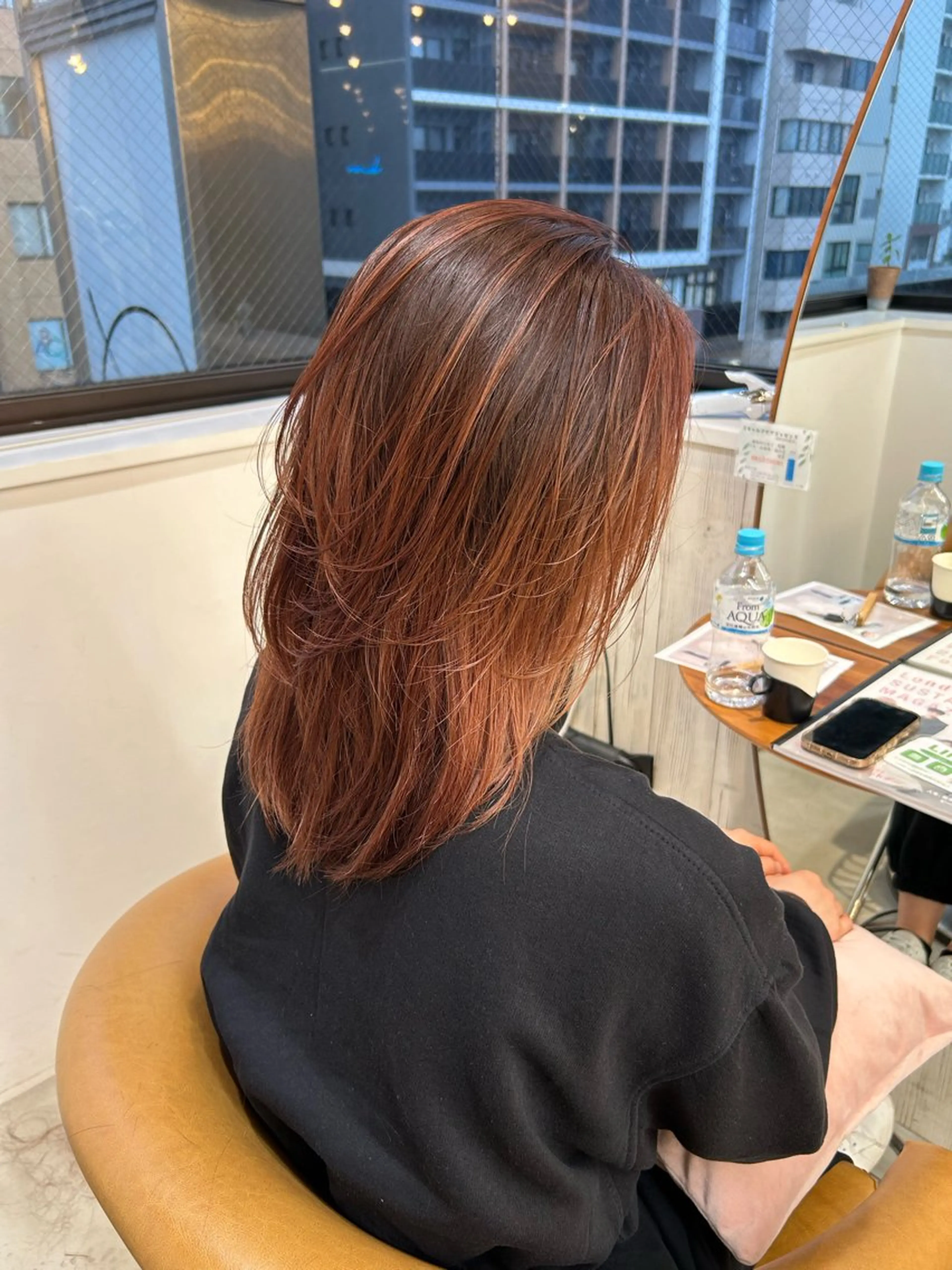 セミロング カット ヘアカラー トリートメント 🩵縮毛矯正/ブリー チ/髪質改善/いつかのヘアスタイル