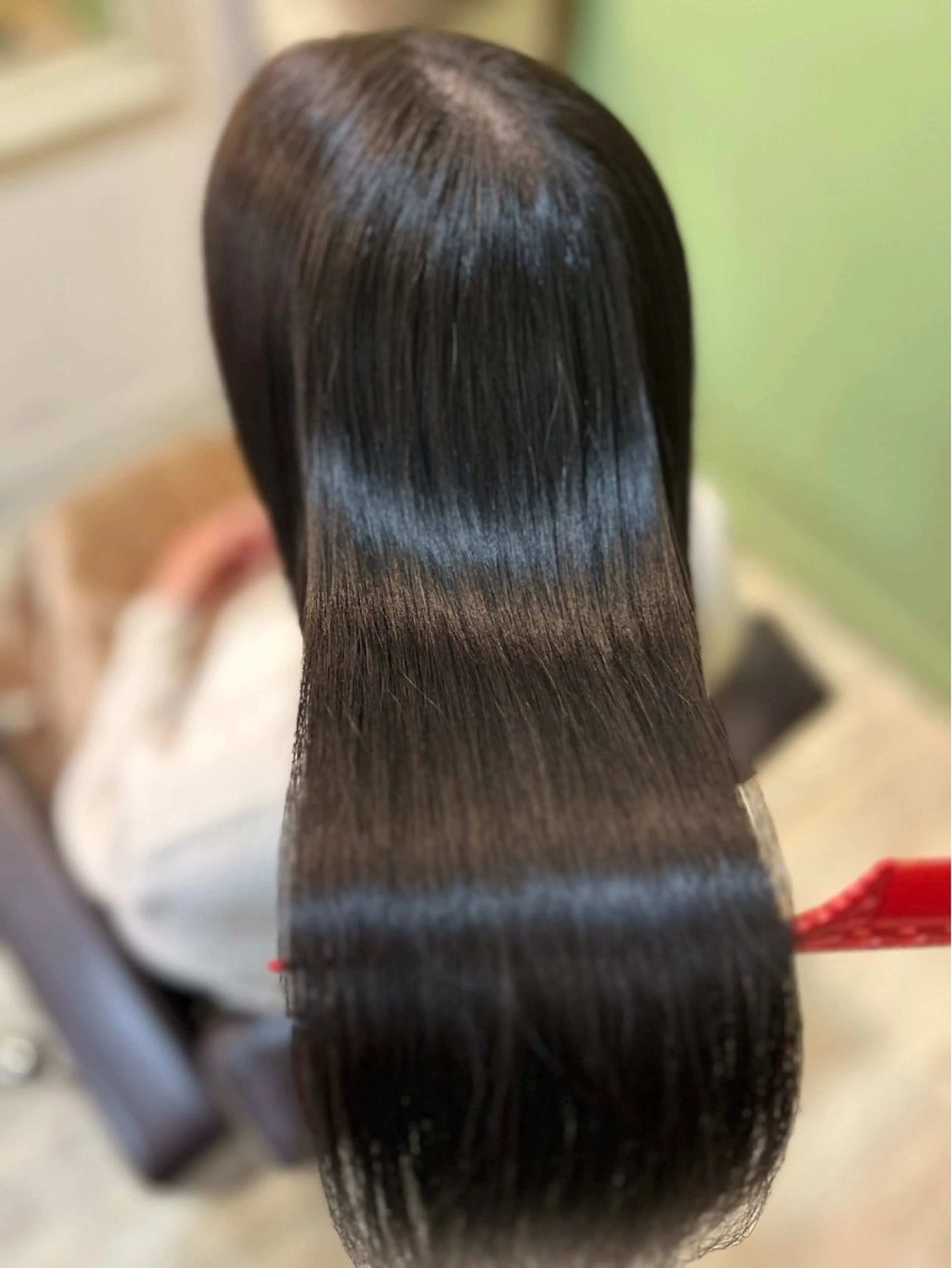 ロング カット 縮毛矯正 🫧髪質改善🫧 ‎SERINA⟡.·のヘアスタイル