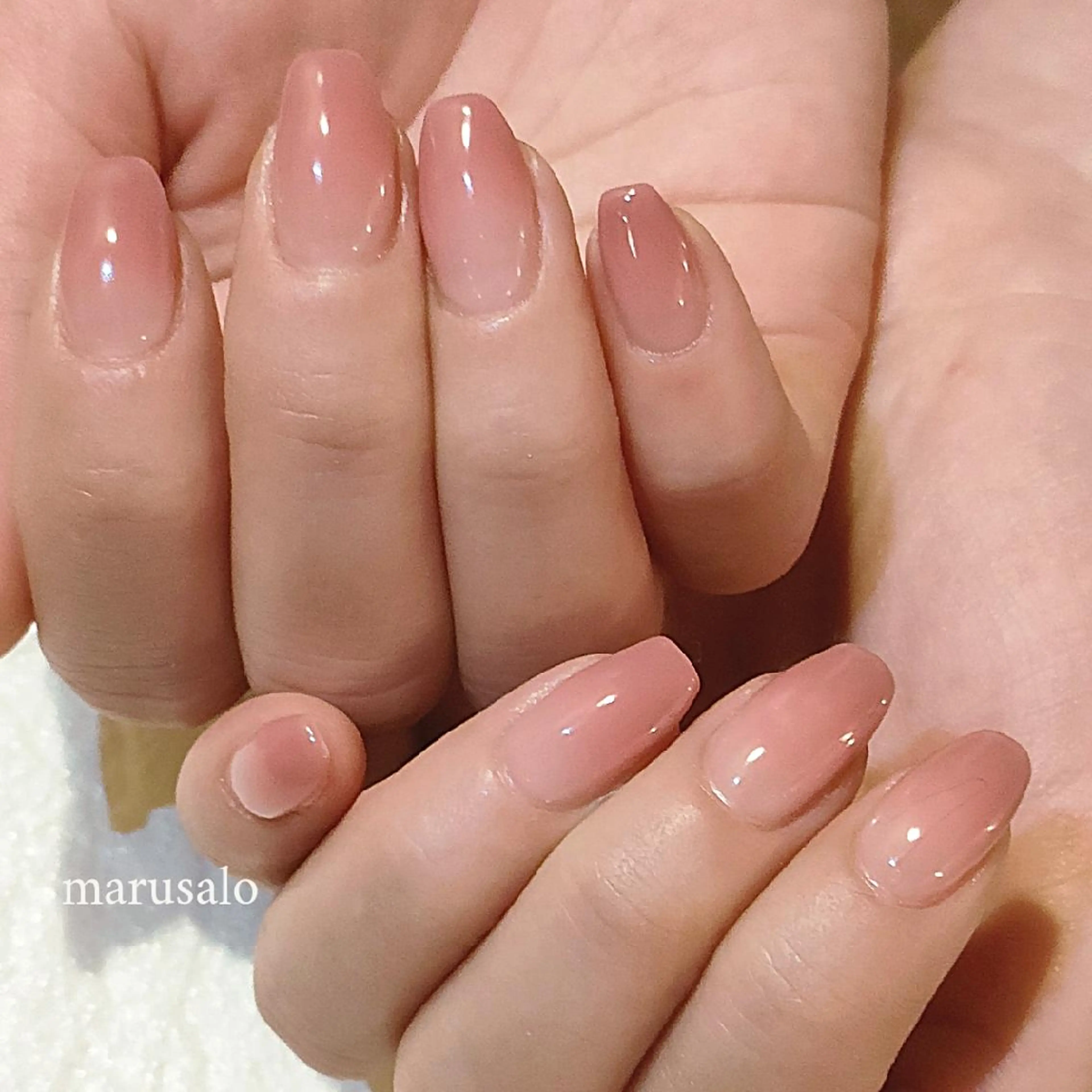 ラメorカラーグラデの写真