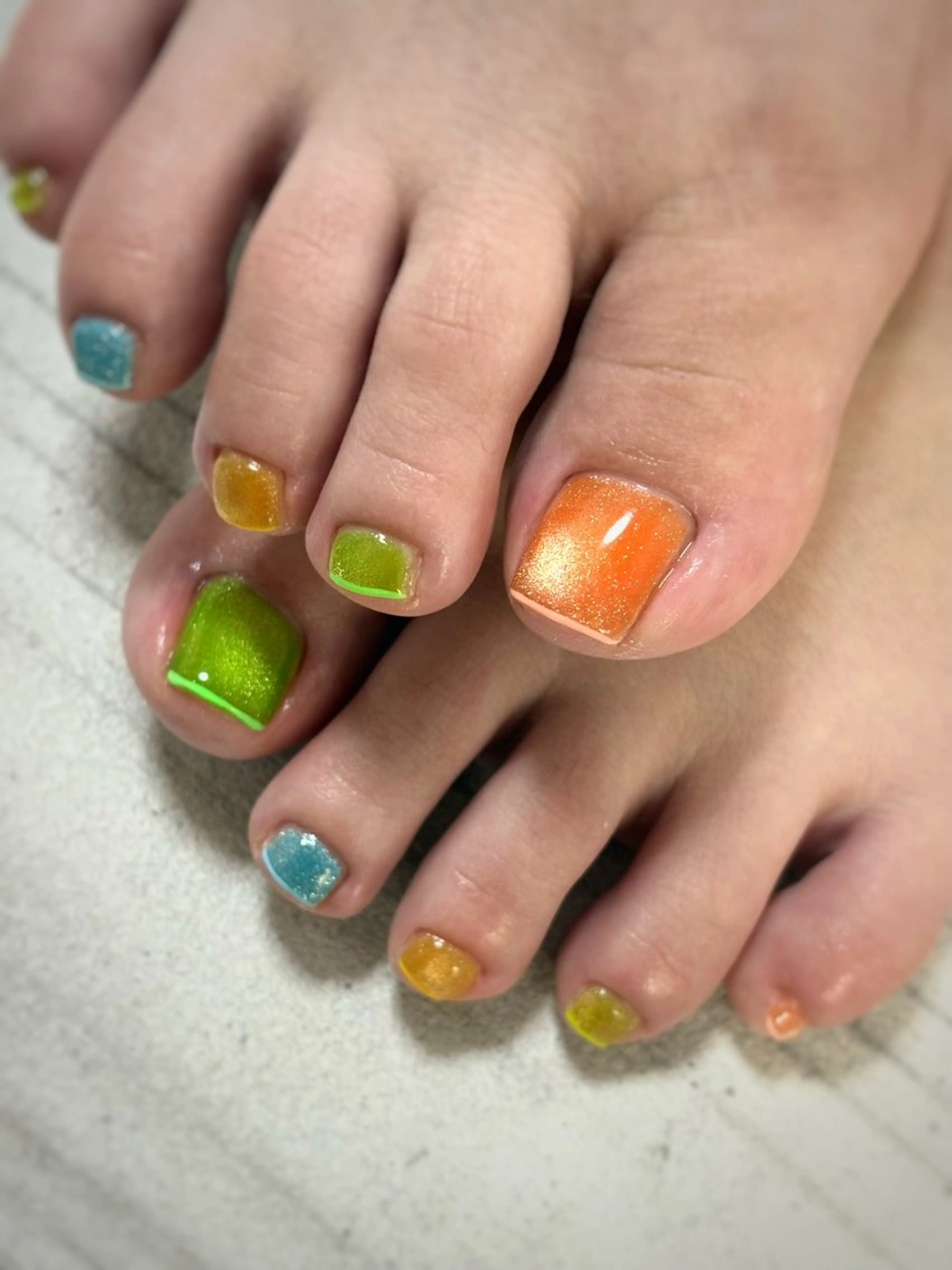 ネイル フットネイル FIORITURA Maikoのネイルデザイン