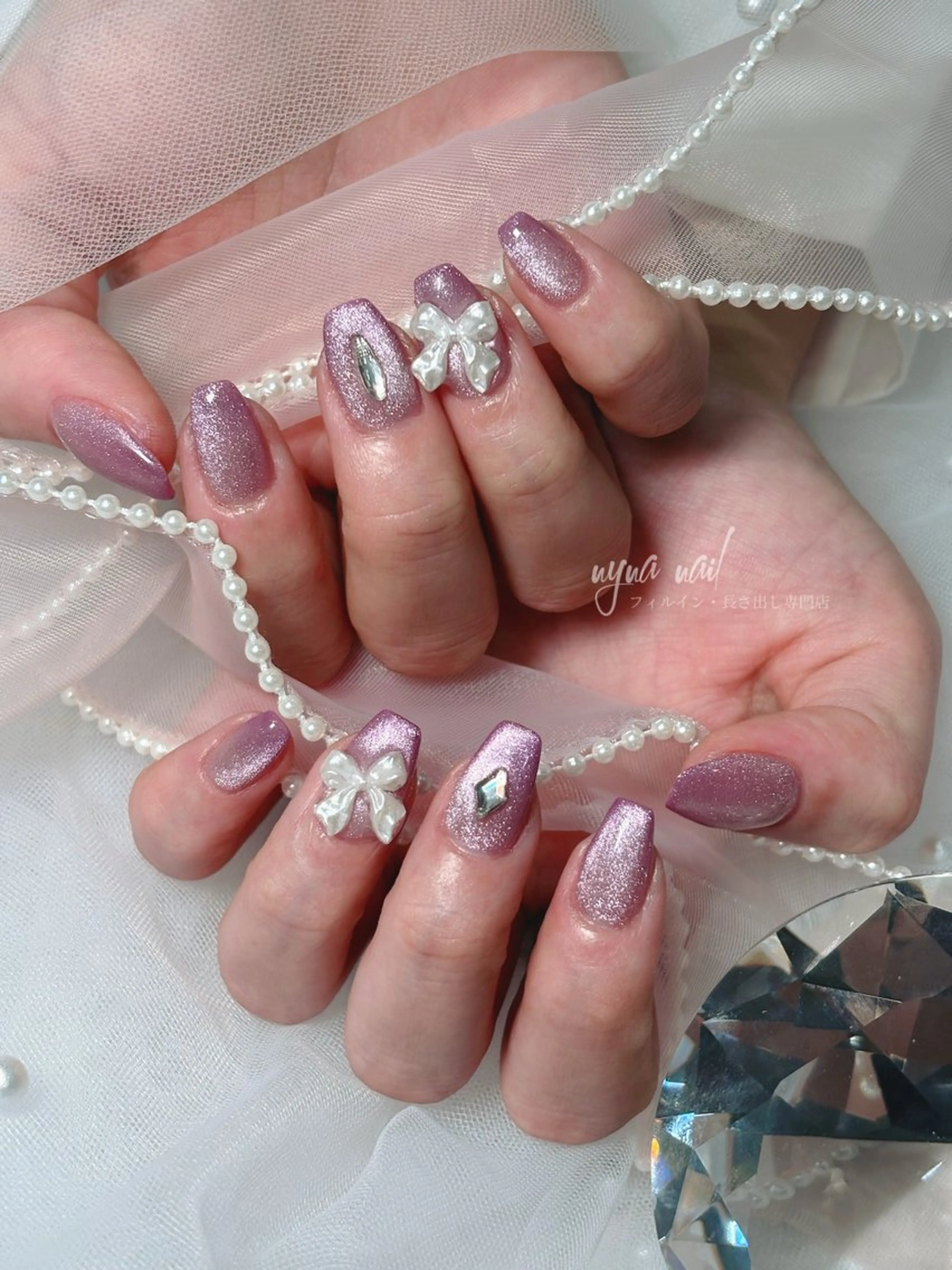 ネイル ハンドネイル Y U K Iのネイルデザイン