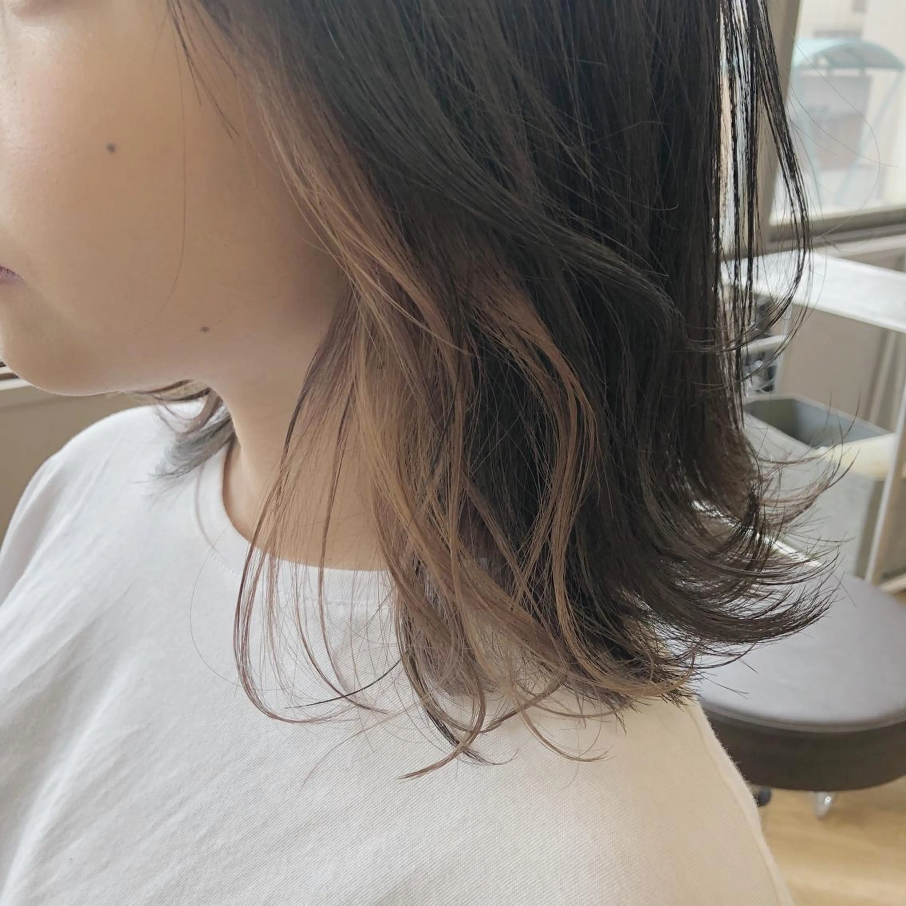 ミディアム 関 京磨のヘアスタイル