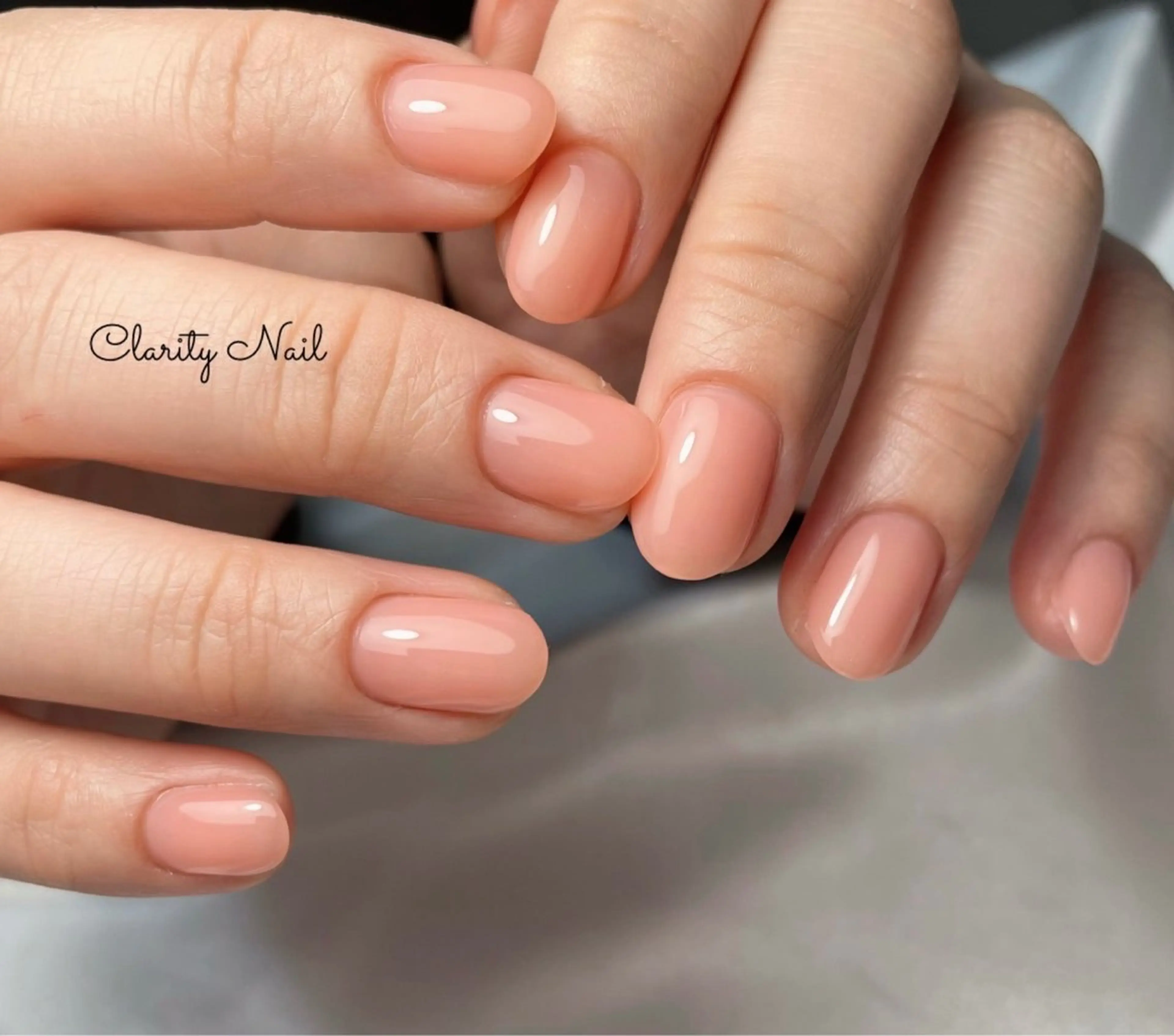 ネイル ワンカラーネイル ハンドネイル Clarity Nailのネイルデザイン