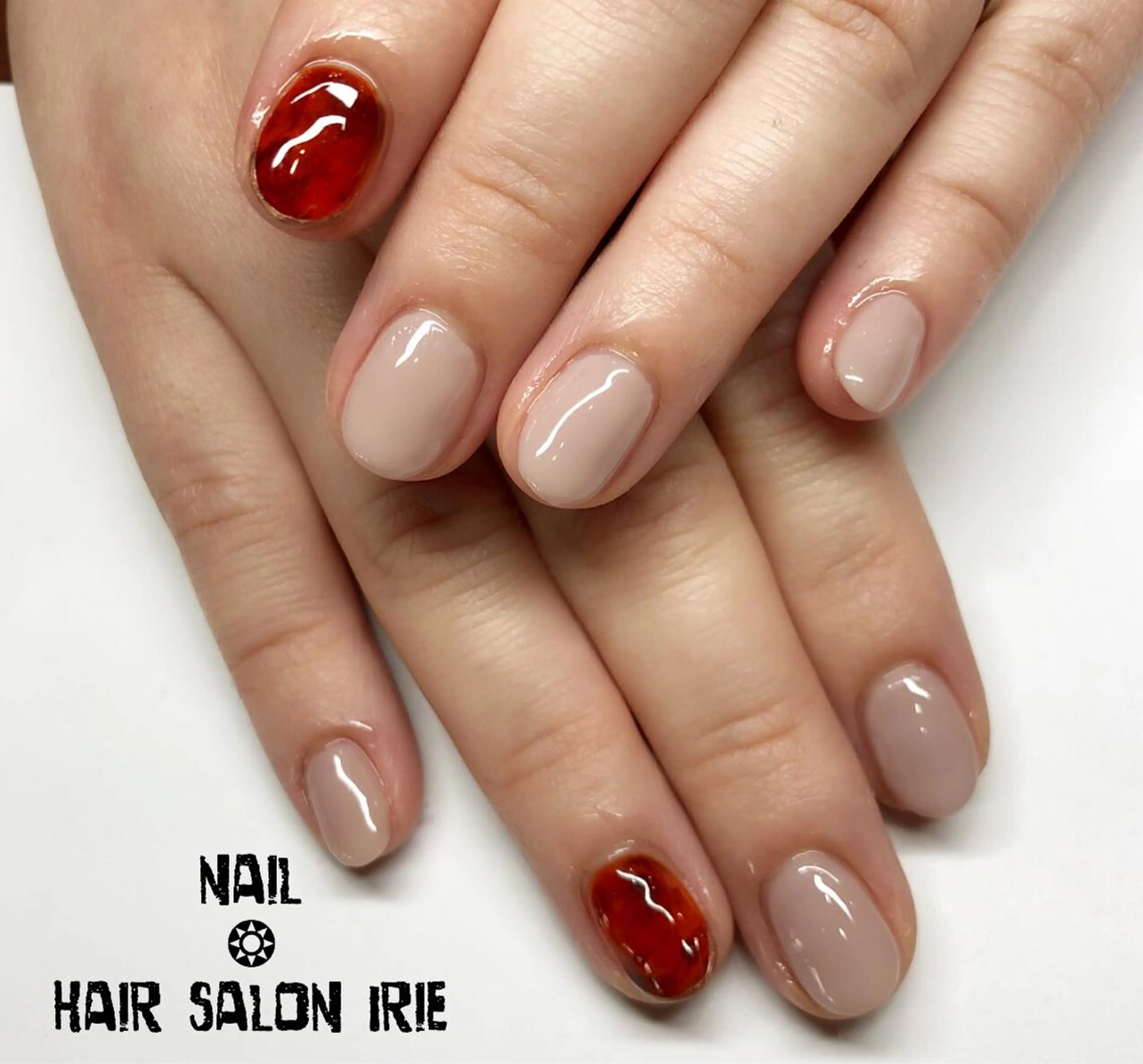 ネイル アートネイル ハンドネイル ハンドケア Hair salon Irie所属・與儀 知佳のネイルデザイン