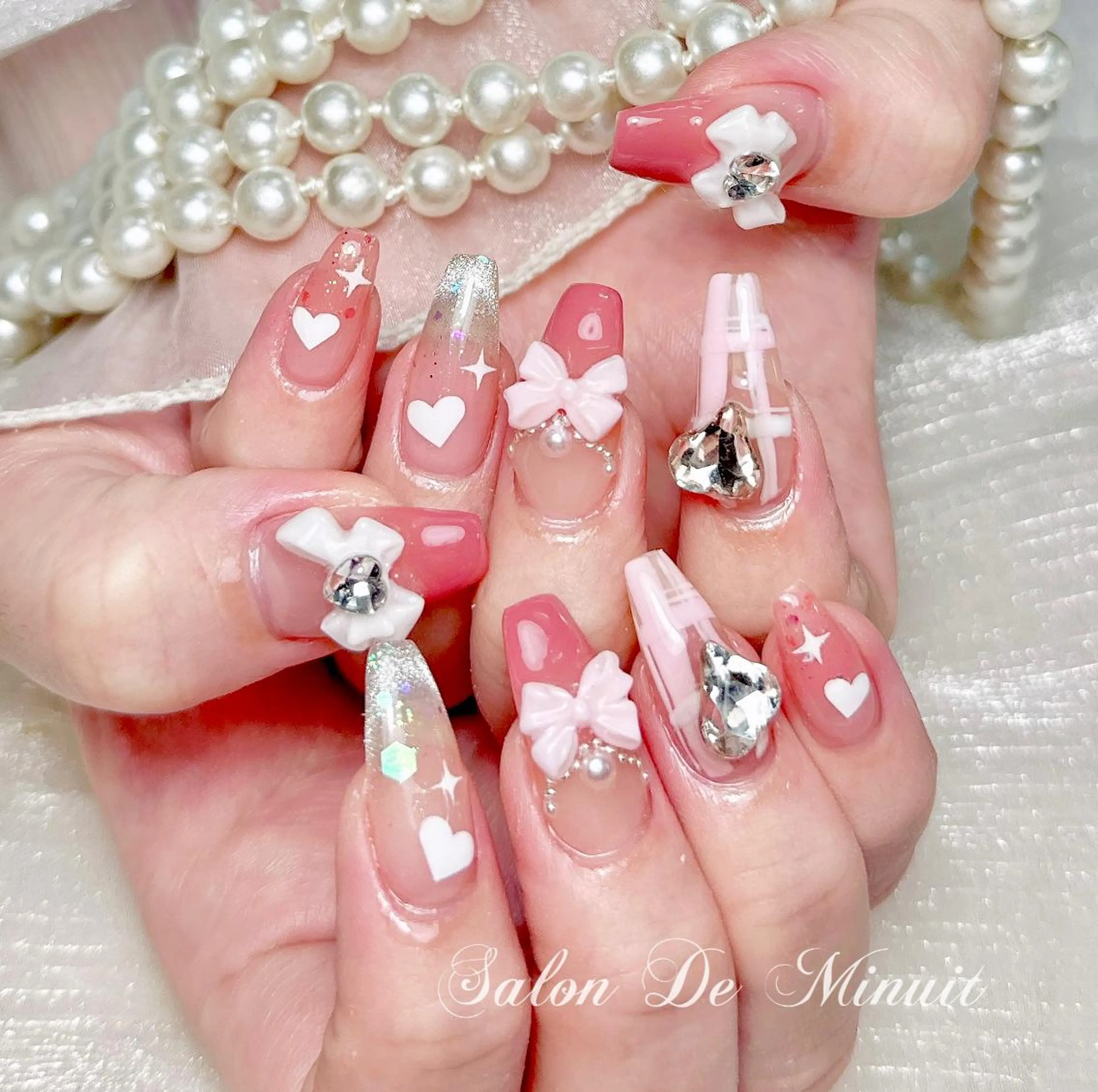 ネイル ハンドネイル ハンドケア Momo 🤍のネイルデザイン