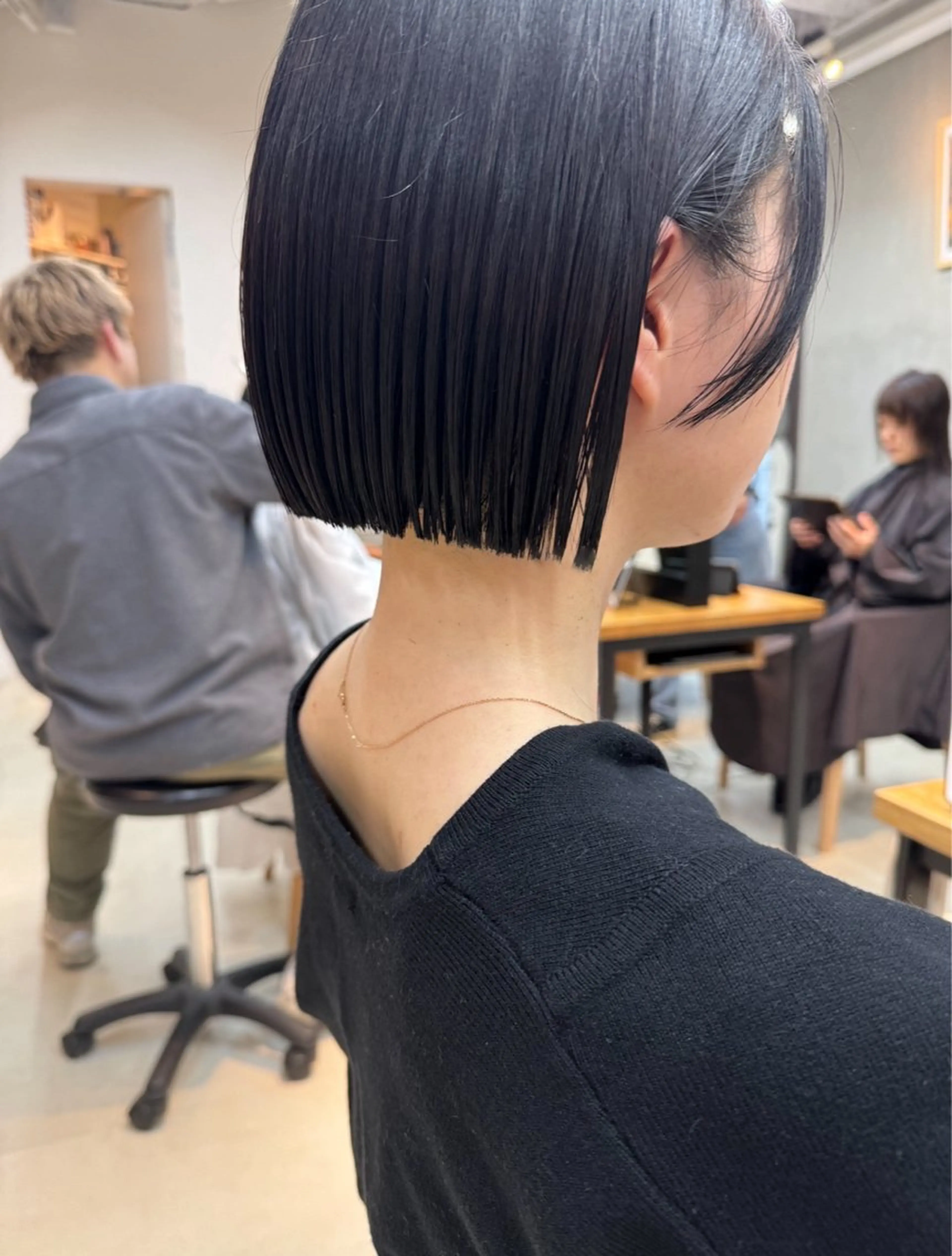 ミディアム ボブ カット トリートメント mee.表参道所属・ボブ/ショート /パーマ/shinのヘアスタイル