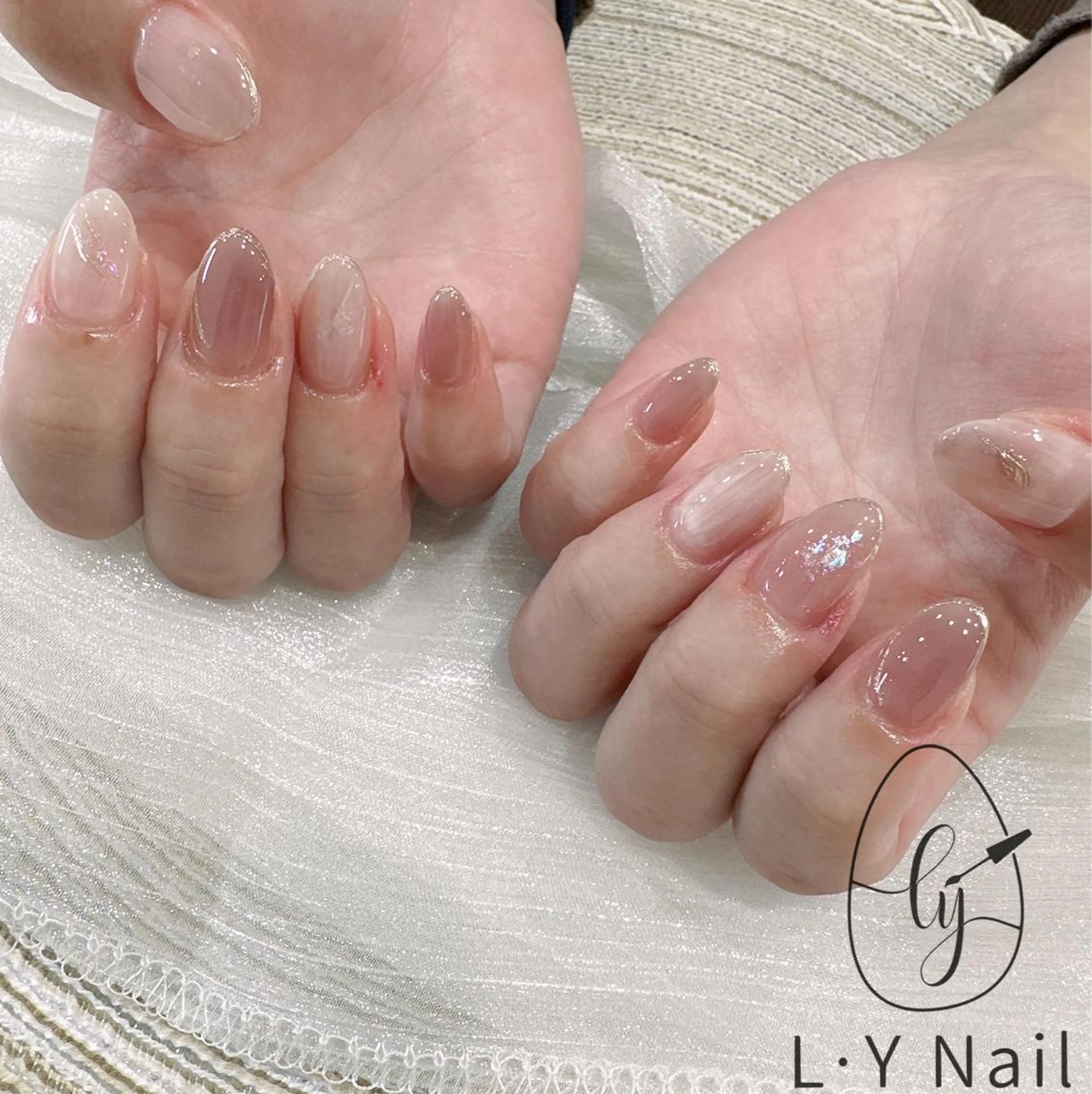 ネイル ニュアンスネイル Ly nail所属・ネイルサロン Lyのネイルデザイン