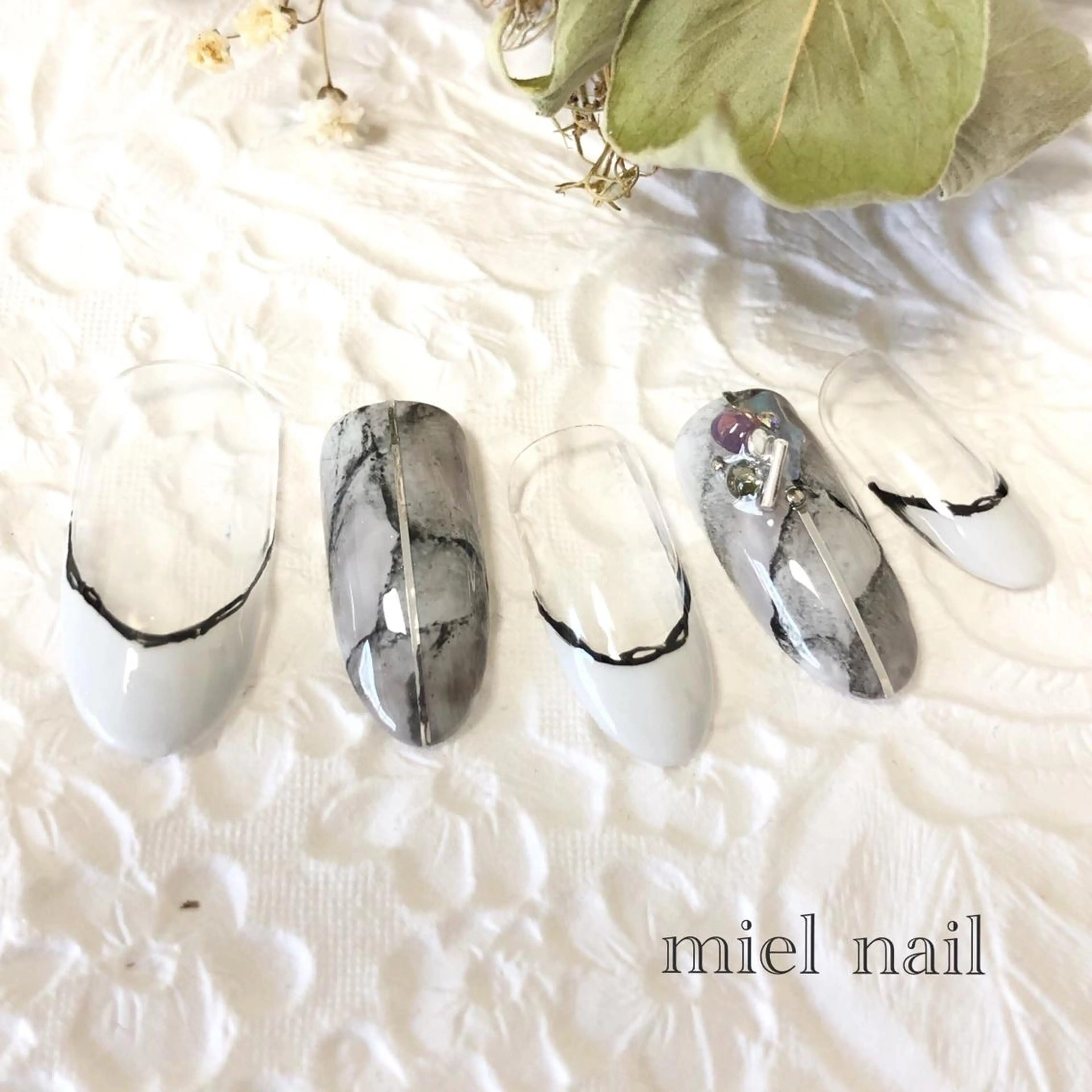 ネイル ハンドネイル miel nailのネイルデザイン
