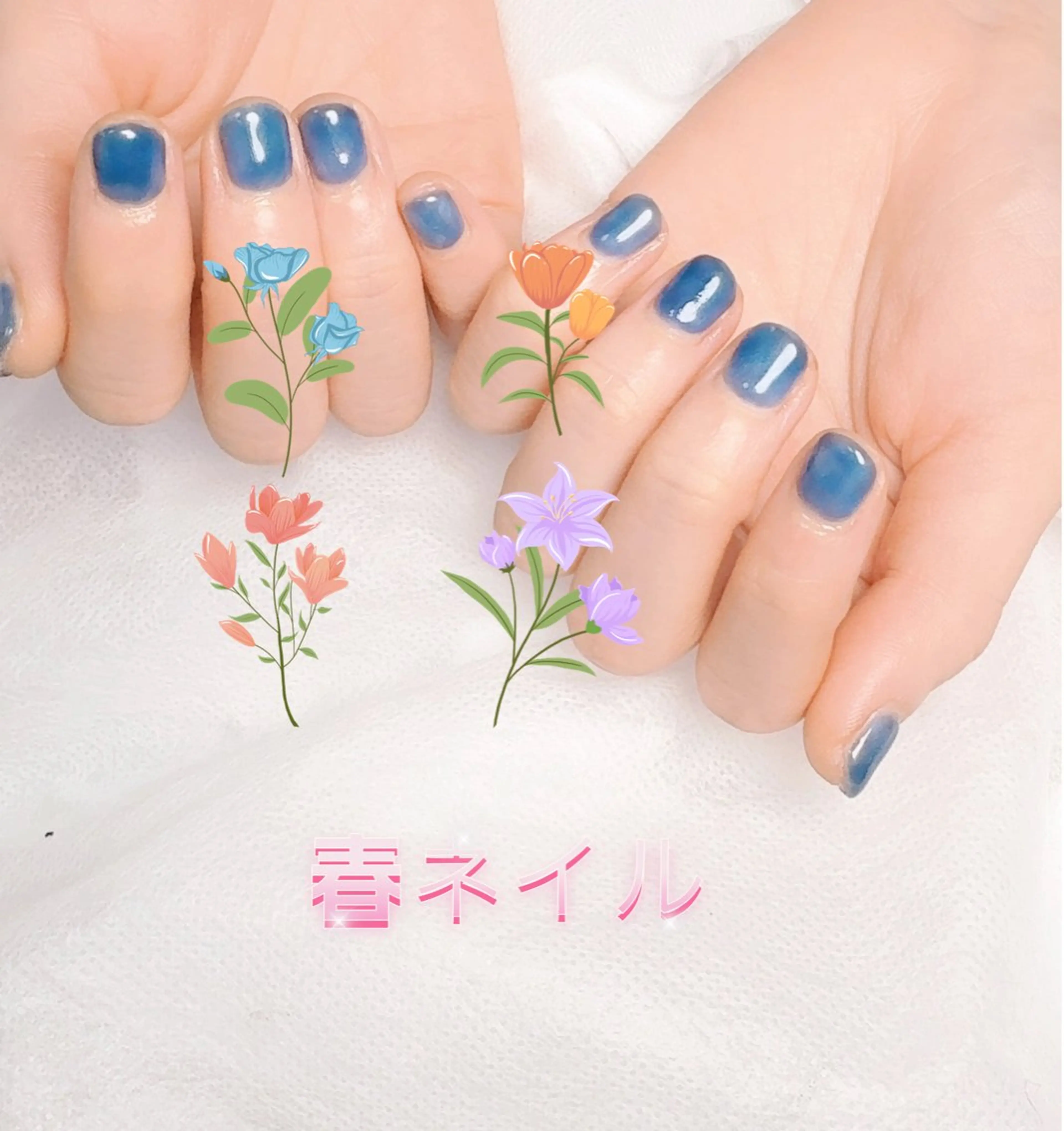 ネイル pink ladyサロン所属・べ にのネイルデザイン