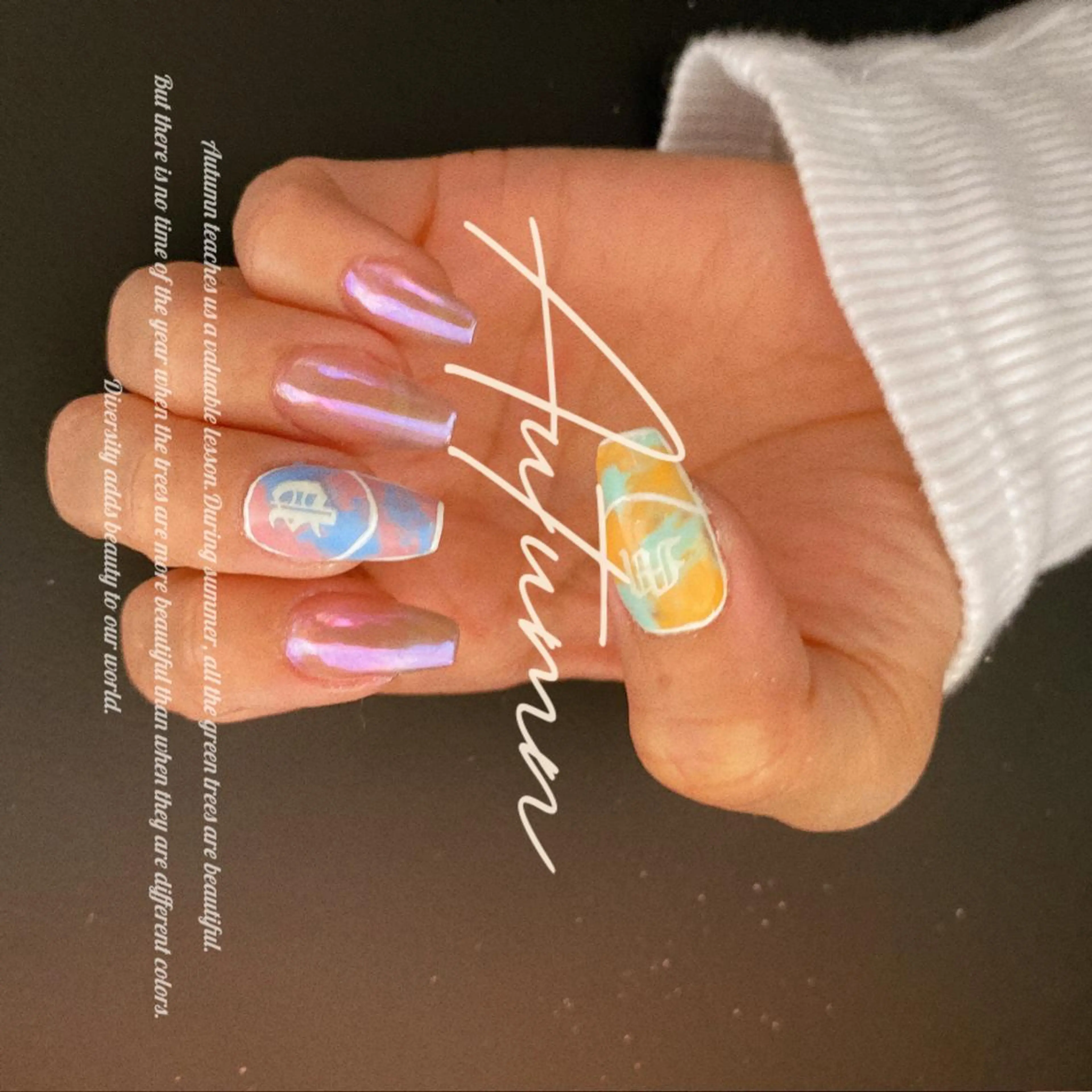 ネイル Re:Ø nail 🩵TSUJIのネイルデザイン