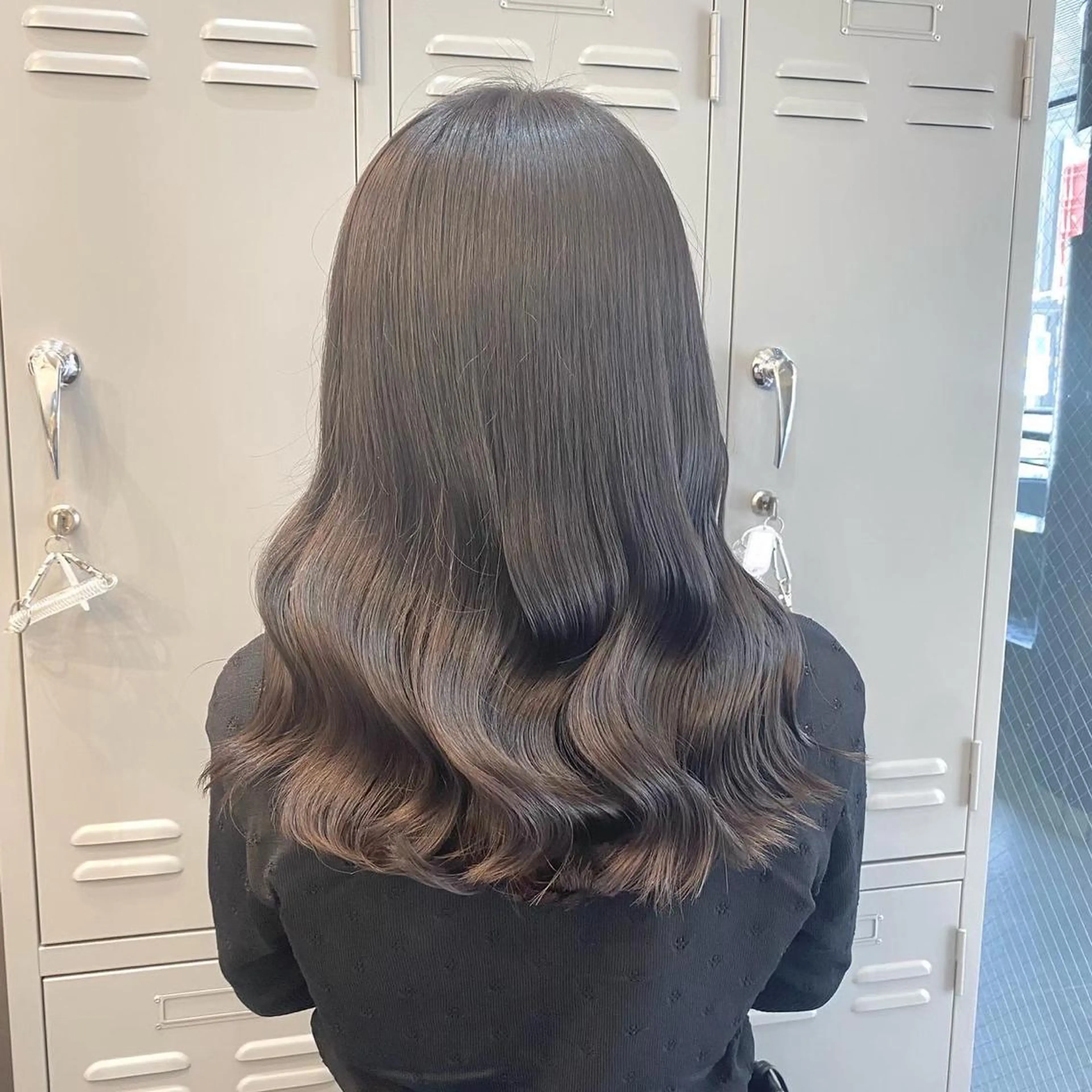 ロング カラー 🎴 永井あさひ🎴のヘアスタイル