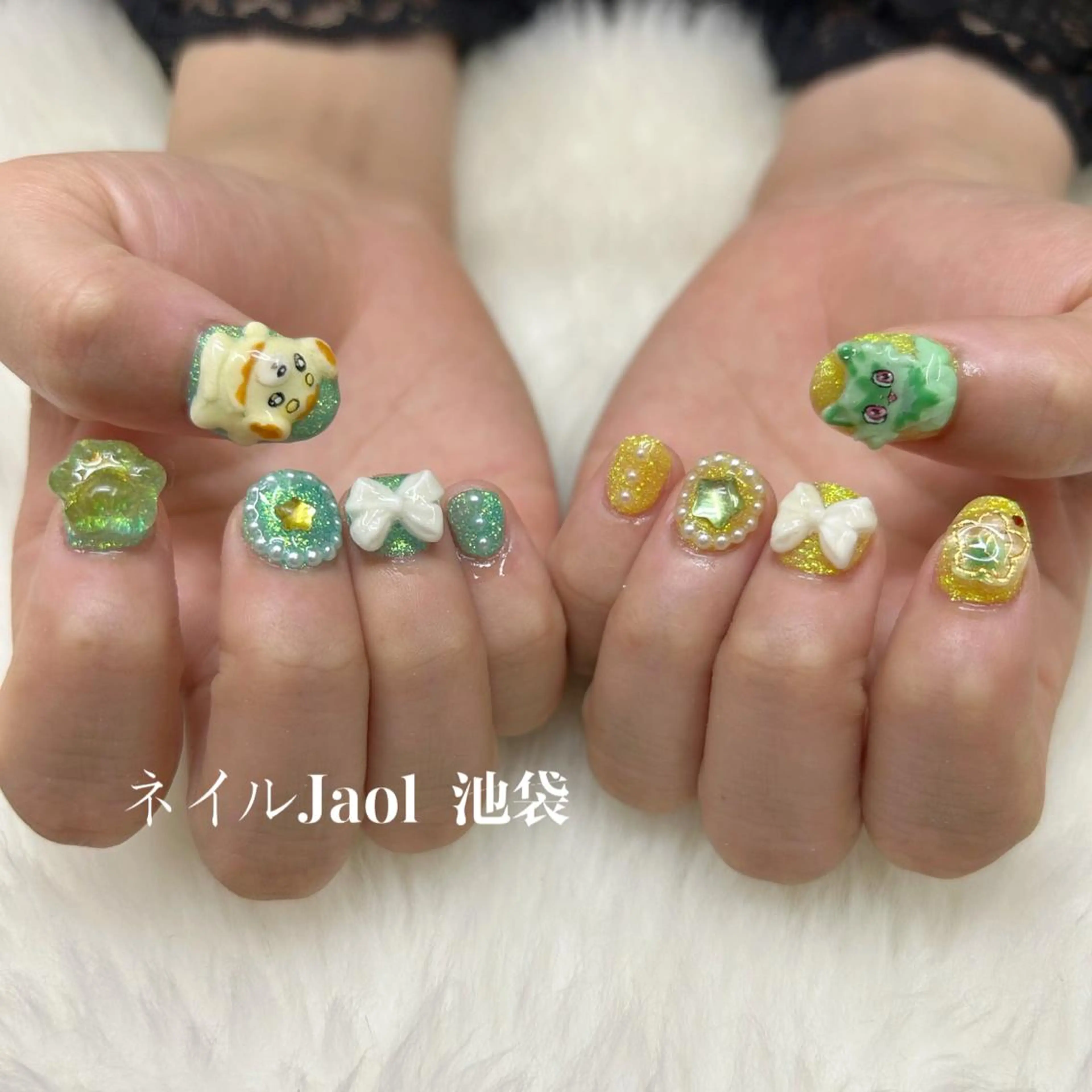 ショート ハンドネイル nail jaol池袋店所属・ネイルJaol 池袋のネイルデザイン